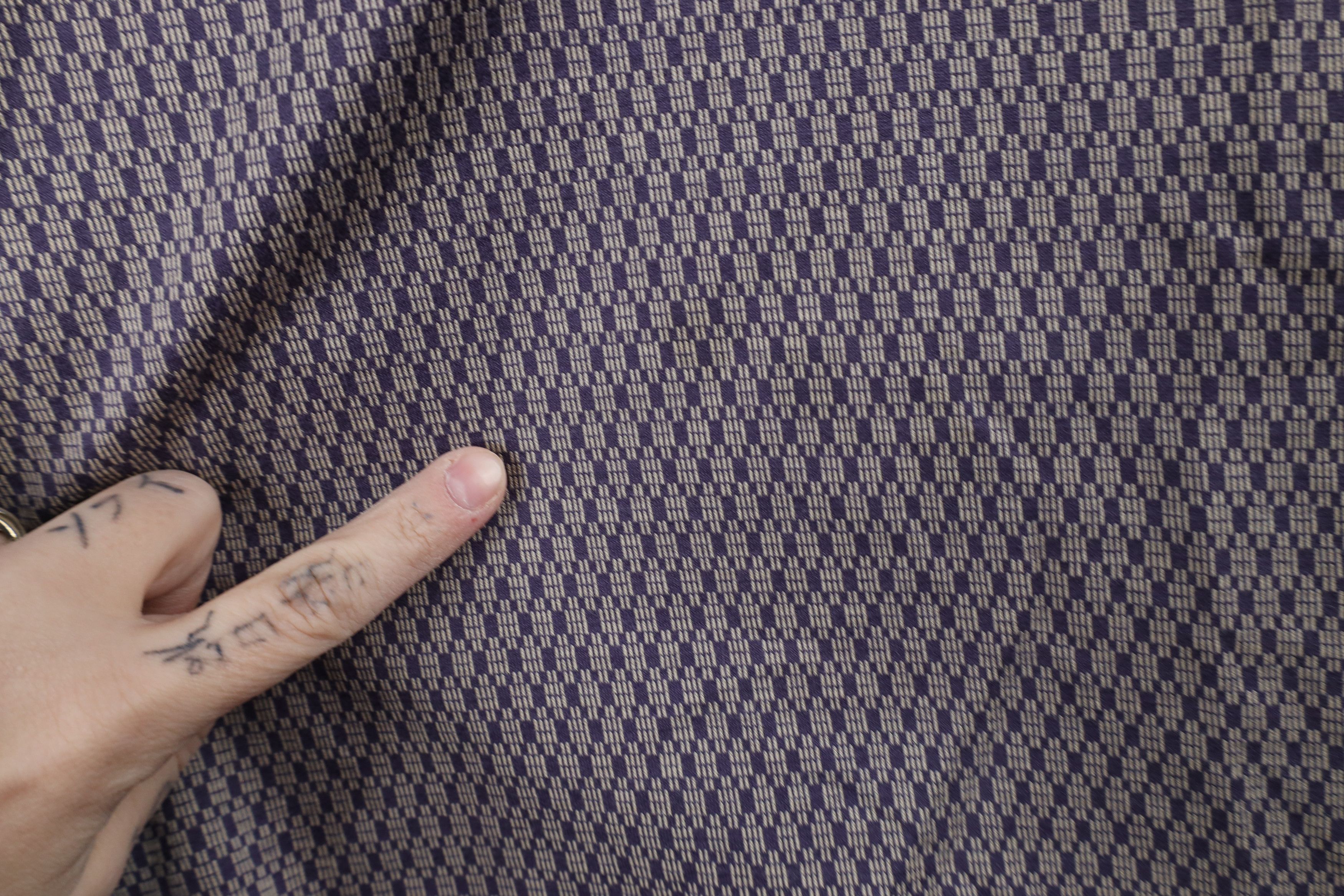 Vintage Vintage 90s Ping Golf Spell Geometric Knit Polo Shirt Purple Size US XL / EU 56 / 4 - 6 Thumbnail