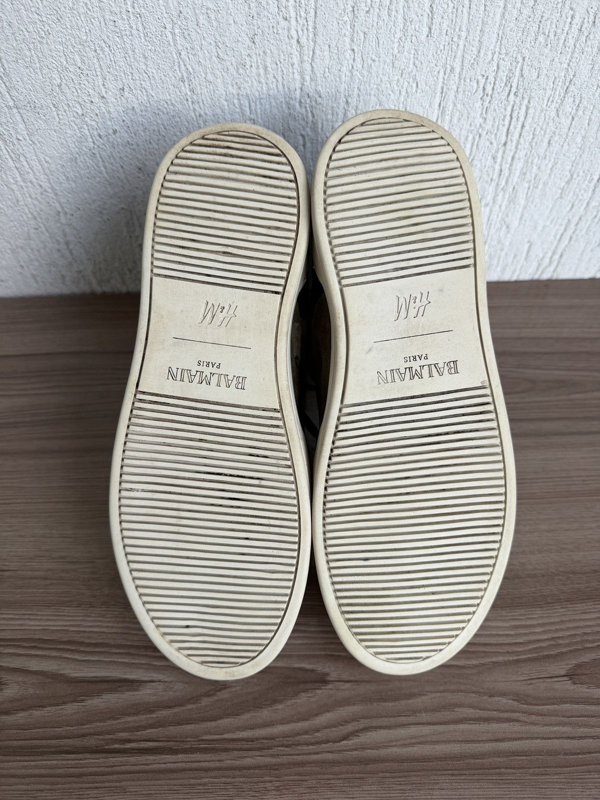 Balmain × H&M Aw14 basket hi sneakers Size US 8.5 / EU 41-42 - 16 Thumbnail
