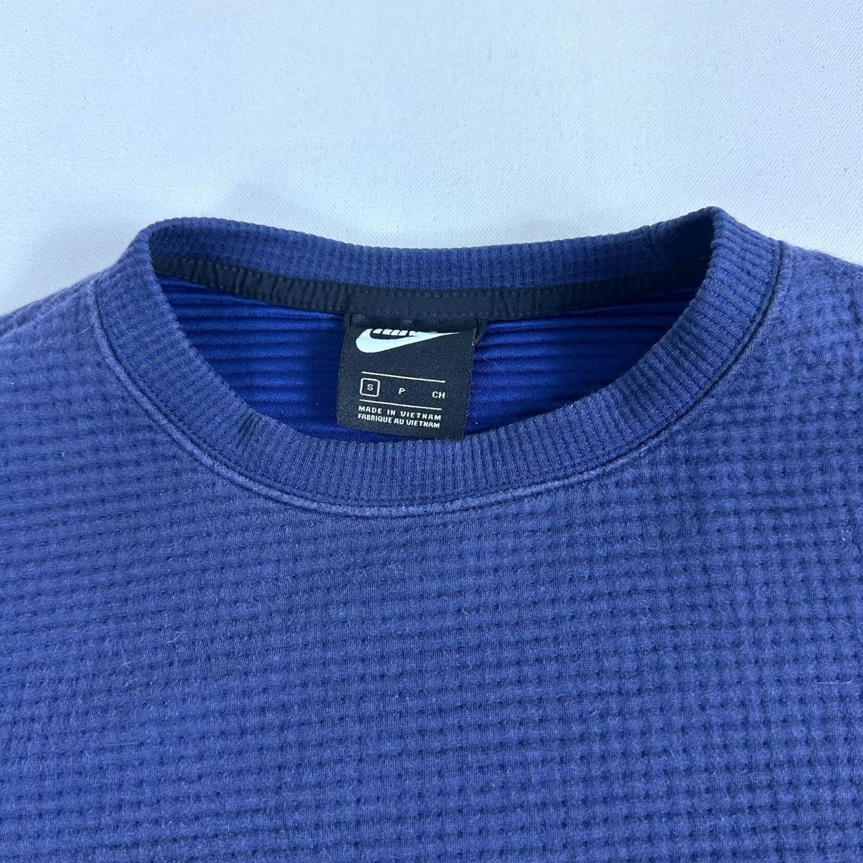 Nike Nike Sportswear City Ready Fleece Crew Sweatshirt Womens Small Blue Crop CJ9475 Size S / US 4 / IT 40 - 4 Thumbnail