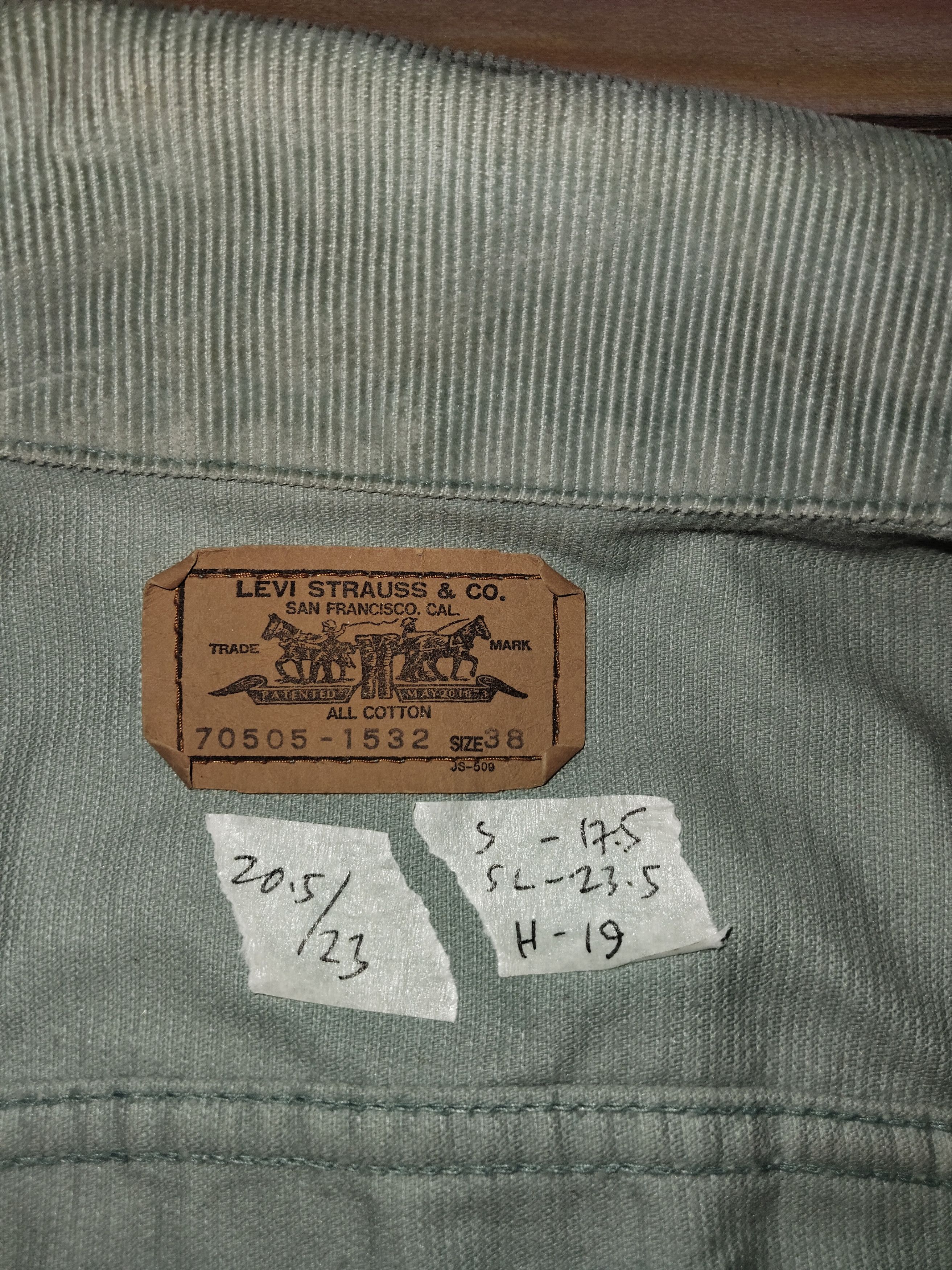 Levi's Vintage Clothing Vintage Levis Corduroy Jacket Size US M / EU 48-50 / 2 - 3 Thumbnail