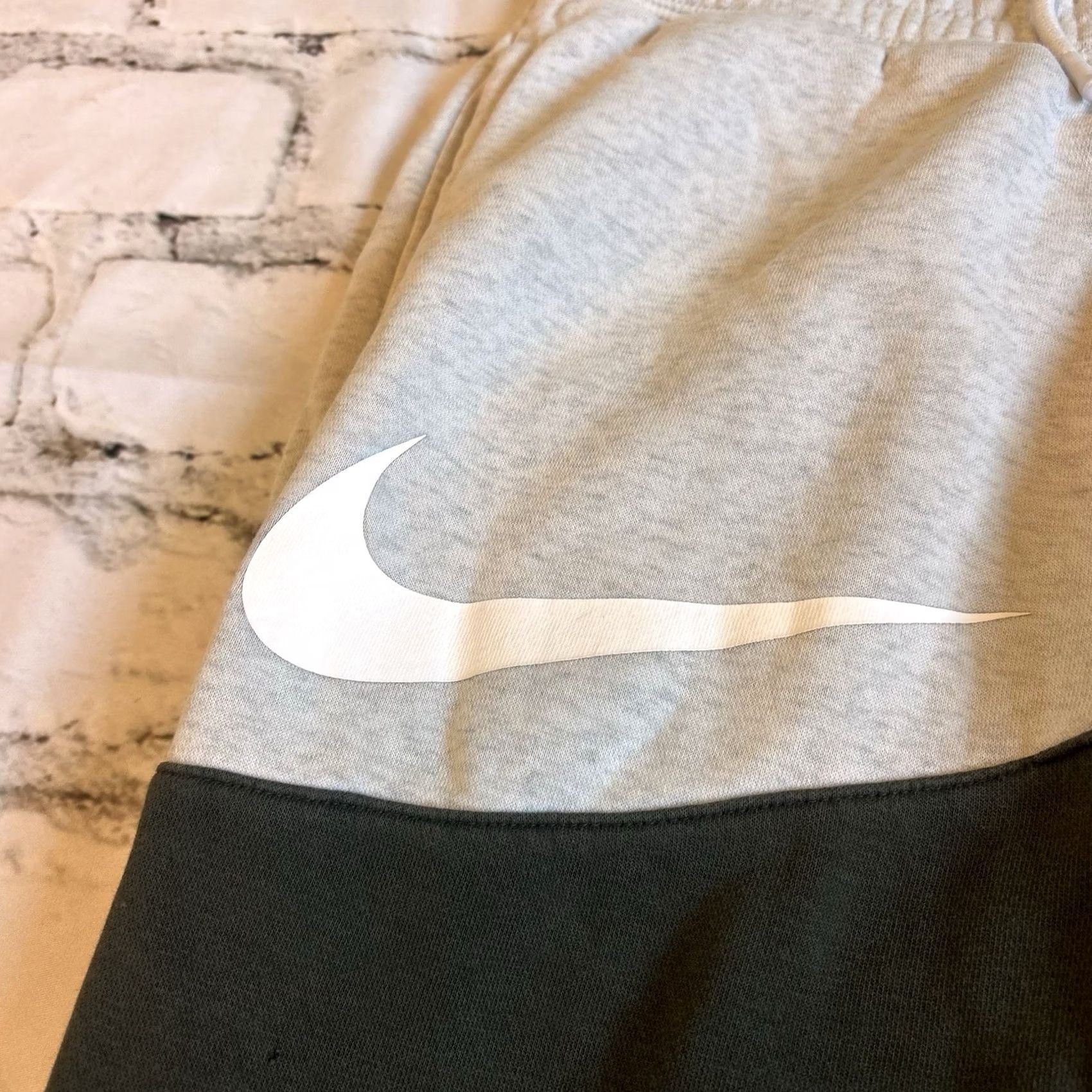 Nike Nike Sportswear Fleece Jogger Pants Mens M Olive Green Tapered Size US 31 - 3 Thumbnail