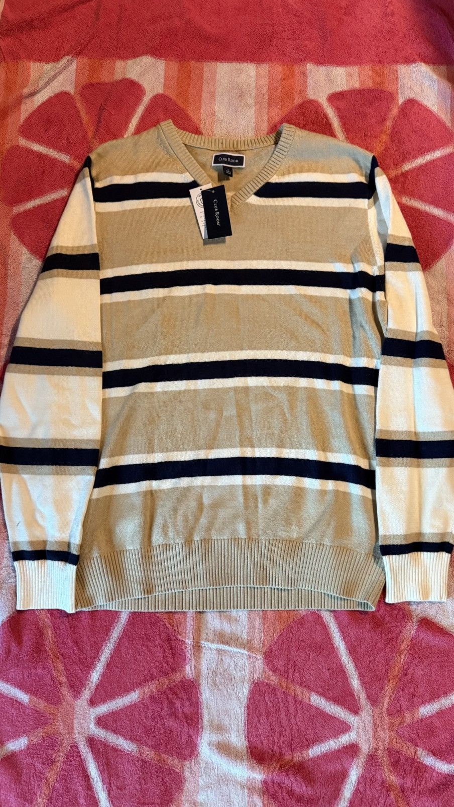 Vintage men’s club room sweater Size US L / EU 52-54 / 3 - 1 Thumbnail