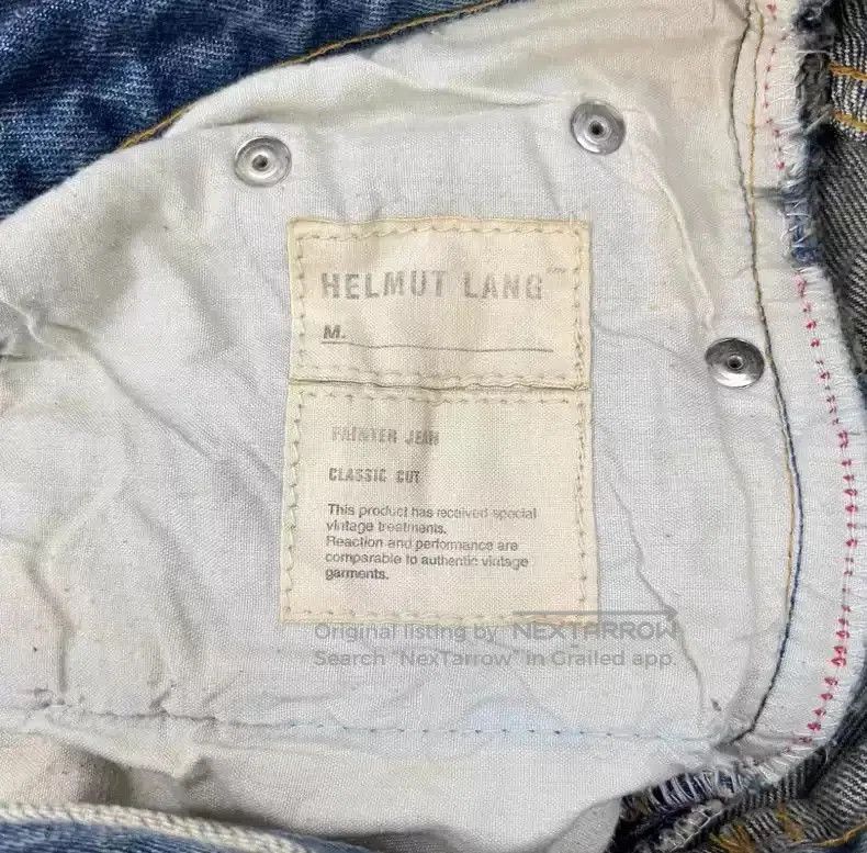 Helmut Lang Helmut Lang Splash jeans. Size US 30 / EU 46 - 3 Thumbnail