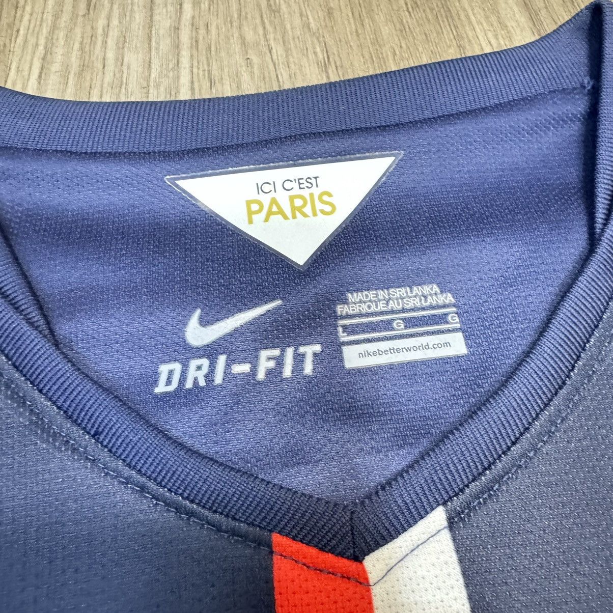 Nike × Sports Specialties PSG 14/15 player issue home shirt #10 Ibrahimovic(Bnwt) Size US L / EU 52-54 / 3 - 7 Thumbnail
