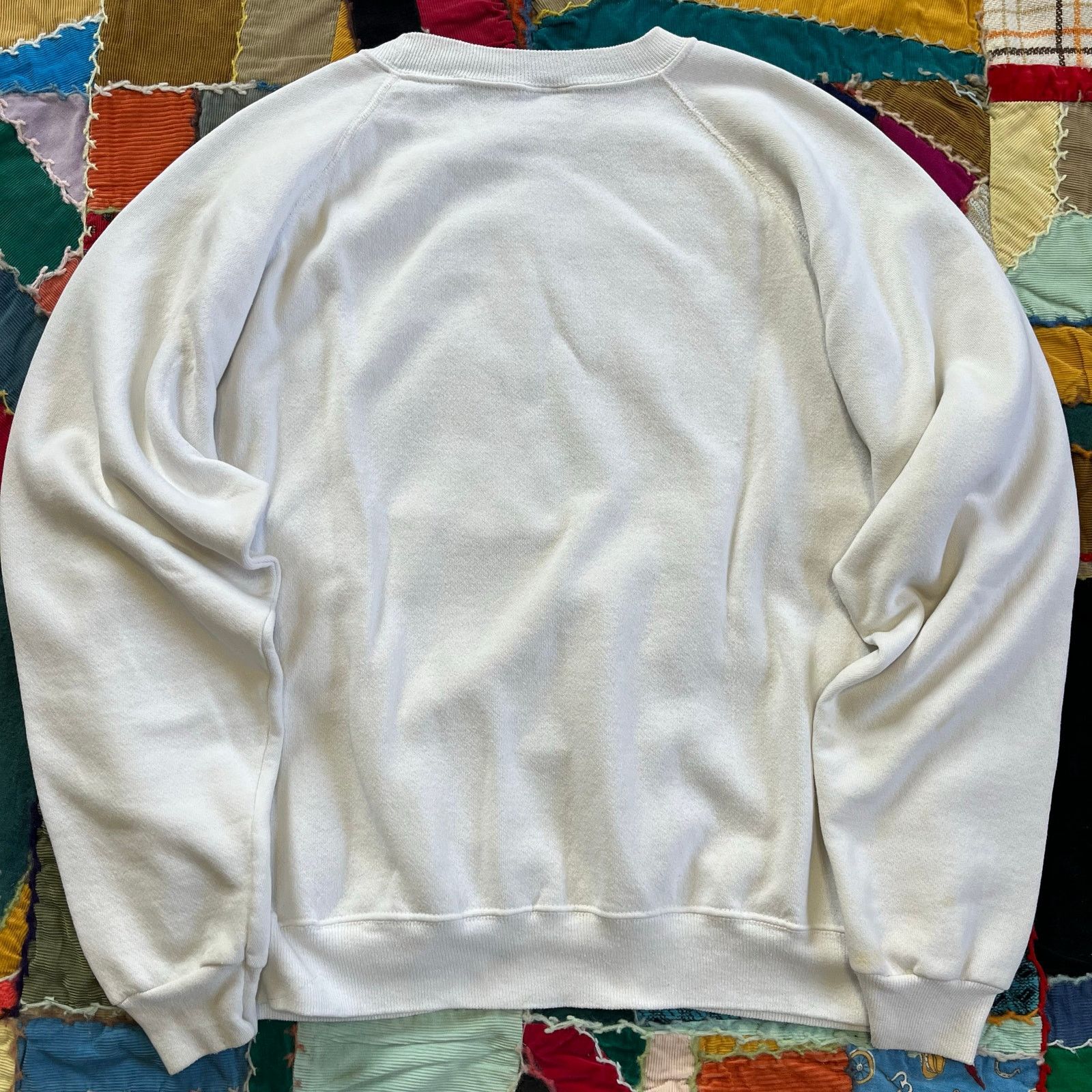 Hanes Vintage Kansas Reindeer Graphic Christmas White Crewneck XL Size US XL / EU 56 / 4 - 2 Thumbnail