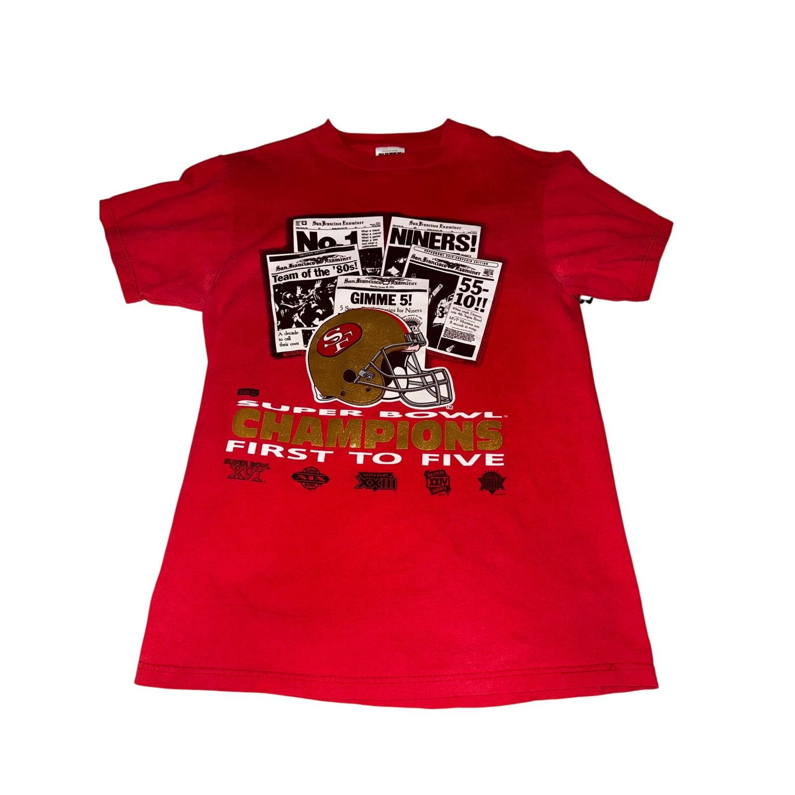 Tultex Vintage 49ers shirt Size US M / EU 48-50 / 2 - 1 Thumbnail