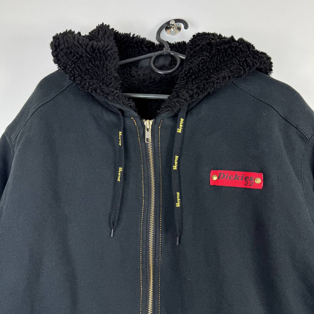 Dickies Dickies Sherpa Zip Hoodie Black Mens L Size US L / EU 52-54 / 3 - 2 Thumbnail