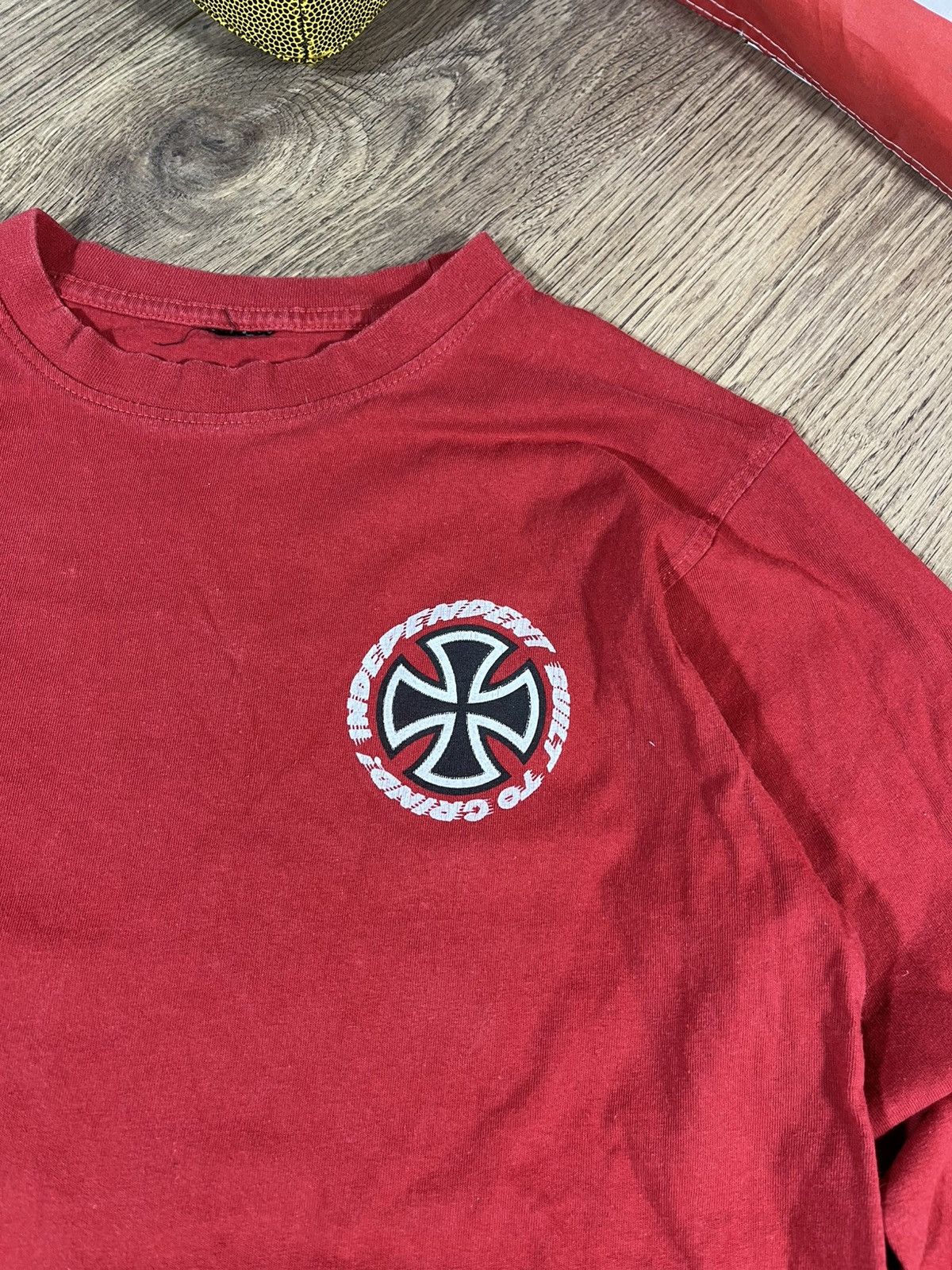 Independent Truck Co. Vintage 90s Independent Skateboard Long Sleeve Size US M / EU 48-50 / 2 - 5 Thumbnail