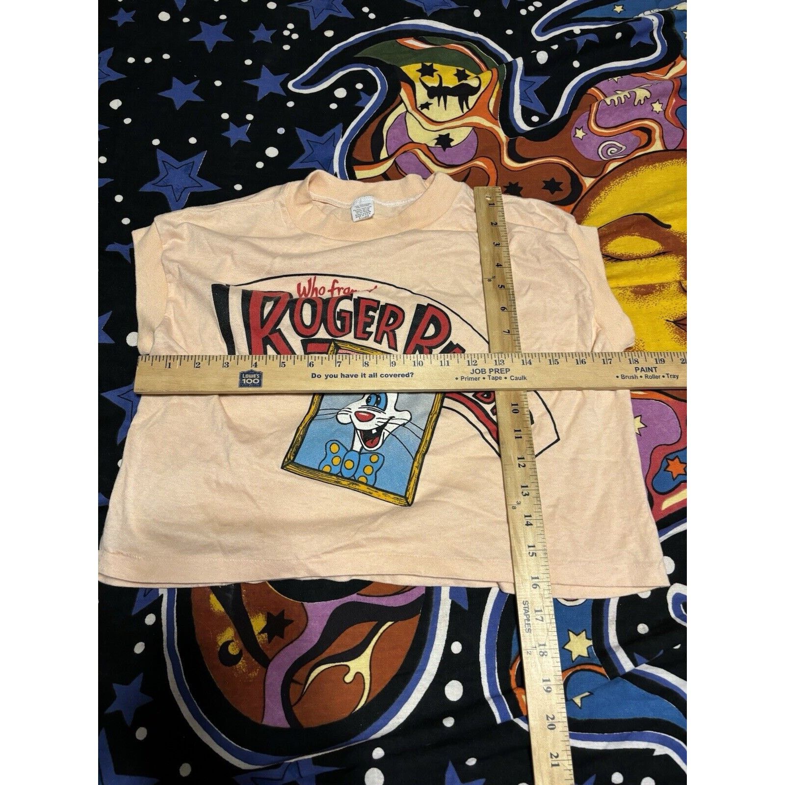 Other Vintage roger rabbit ladies pink croptop rare size Unknown Size US XL / EU 56 / 4 - 5 Thumbnail