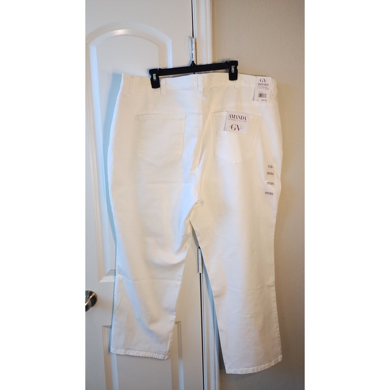 Gloria Vanderbilt NWT Gloria Vanderbilt Slimming Jeans Women Size 24W White Size 24" / US 00 / IT 34 - 6 Thumbnail