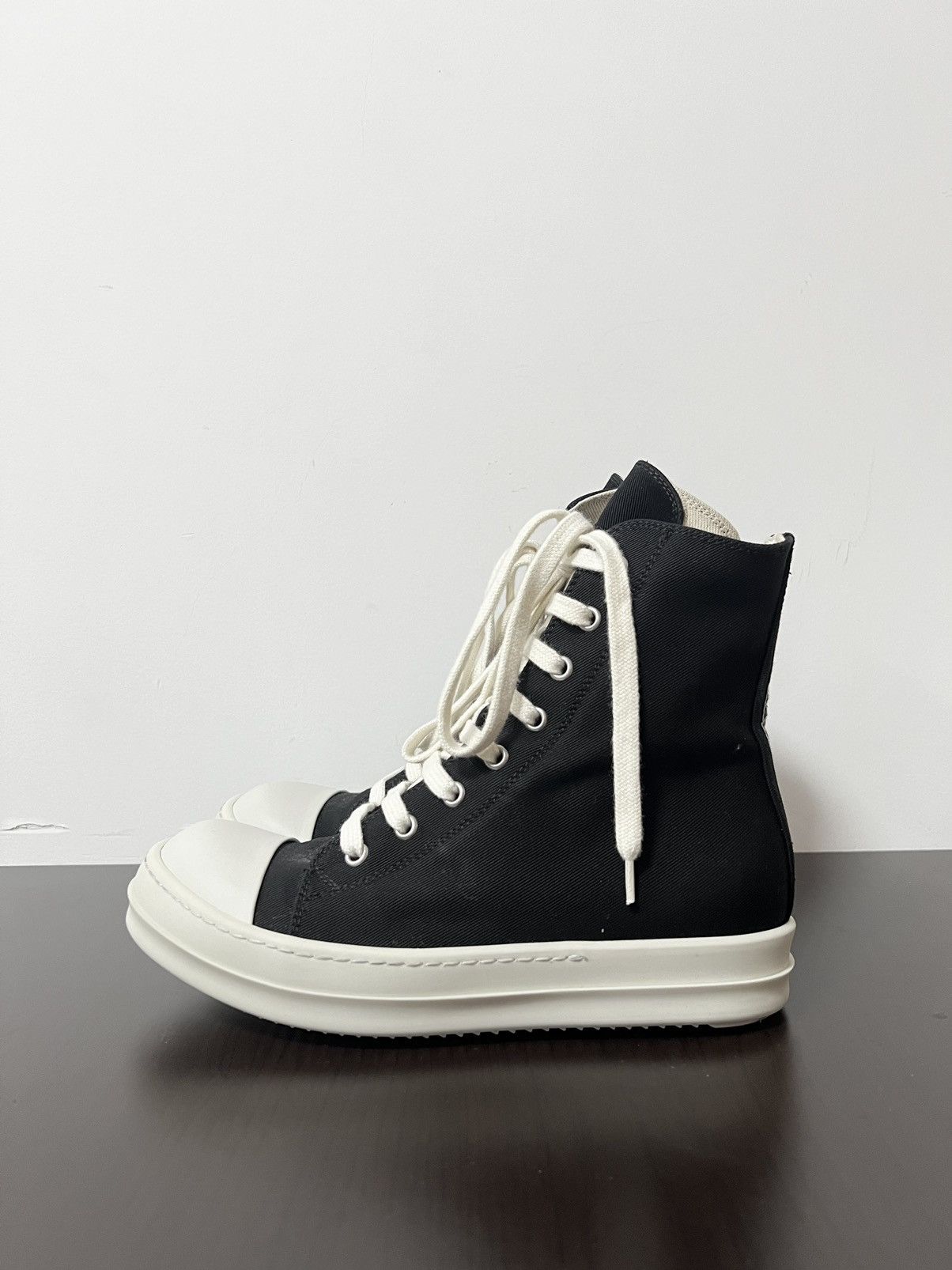 Rick Owens Drkshdw Rick owens ramones high top sneakers sz36.5 Size US 6.5 / IT 36.5 - 2 Thumbnail