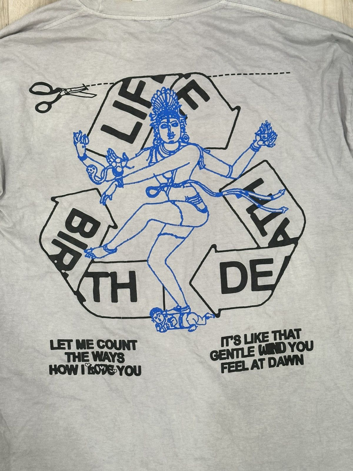 Online Ceramics Online Ceramics x Denim Tears Rare XXL Light Blue Size US XXL / EU 58 / 5 - 6 Thumbnail
