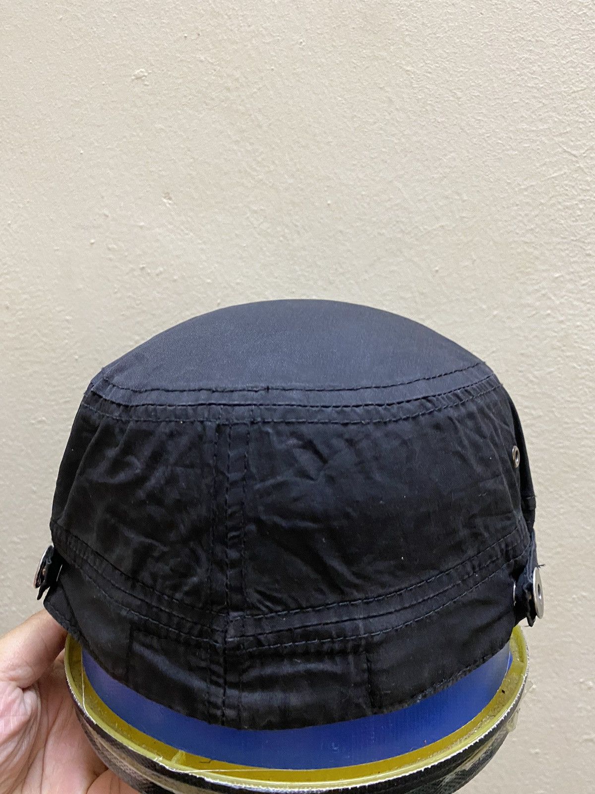 Hysteric Glamour × If Six Was Nine × Le Grande Bleu (L.G.B.) 2000s Cadet hat skull distressed punk studet y2k style Size ONE SIZE - 5 Thumbnail