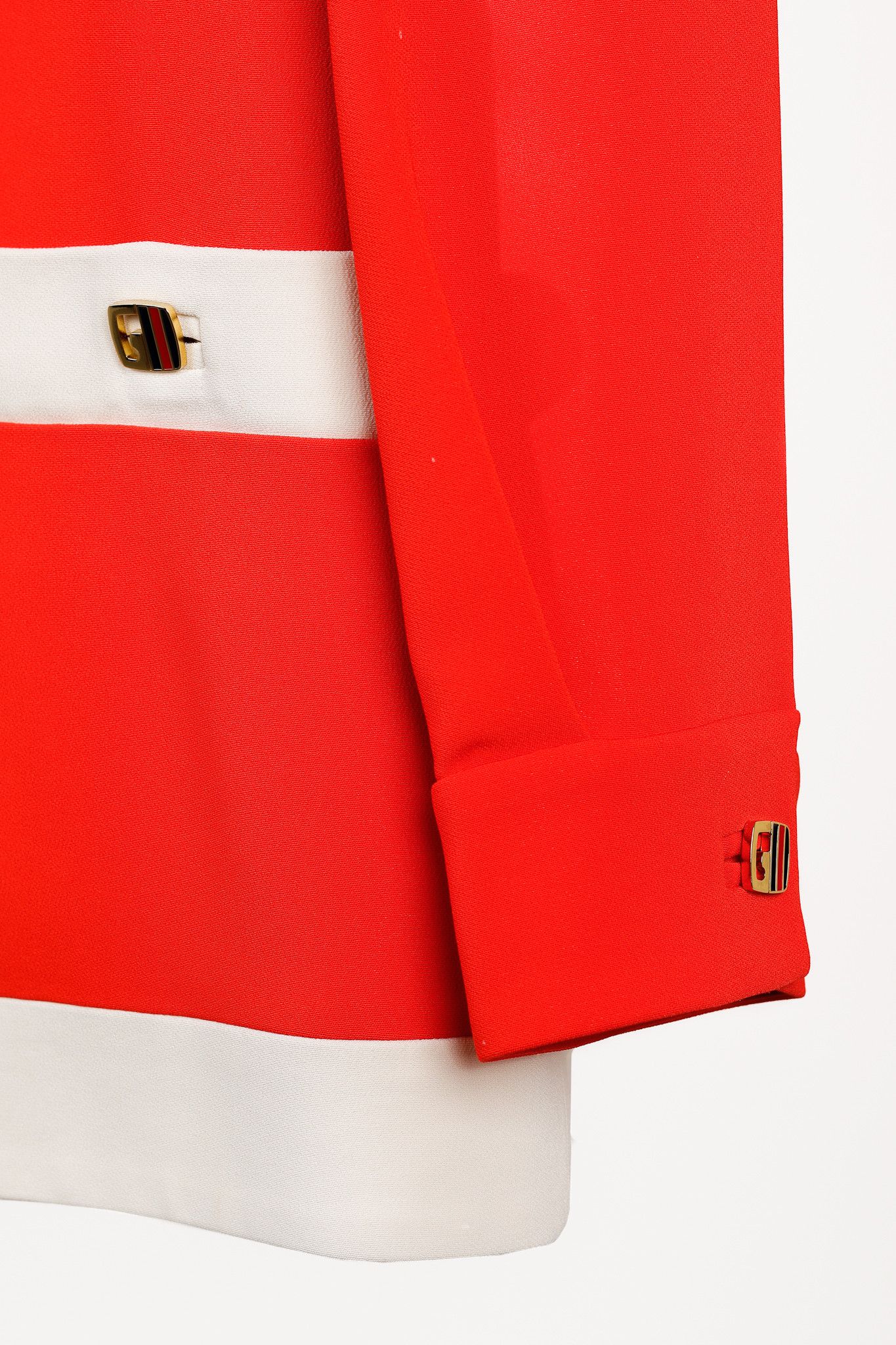 Gucci Gucci Cruise 2020 Red Cady Contrast-Detail Cardigan Size M / US 6-8 / IT 42-44 - 6 Thumbnail