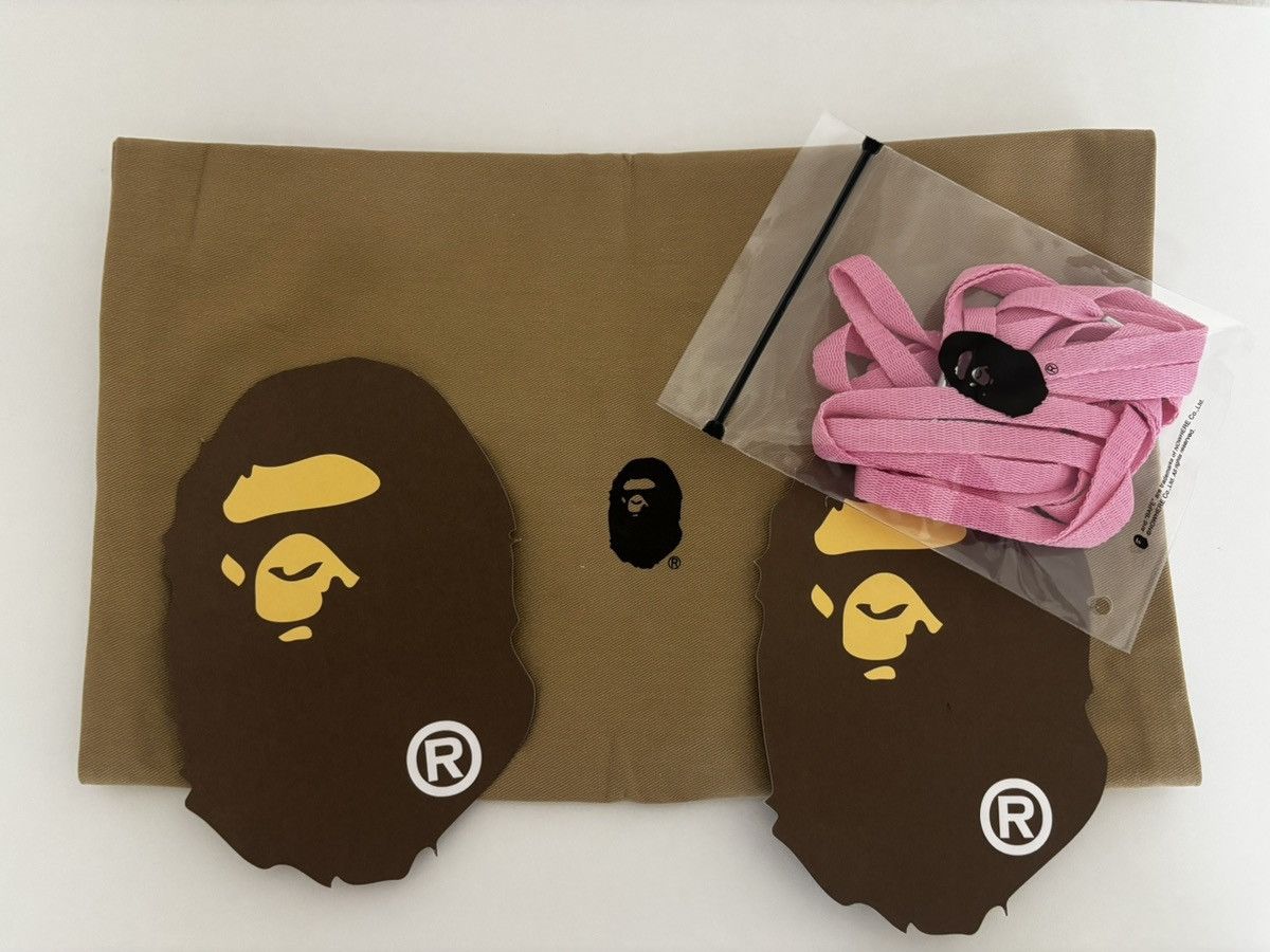 Bape Authentic ape bape bape sta #5 pink 10 new bapesta Size US 10 / EU 43 - 13 Thumbnail