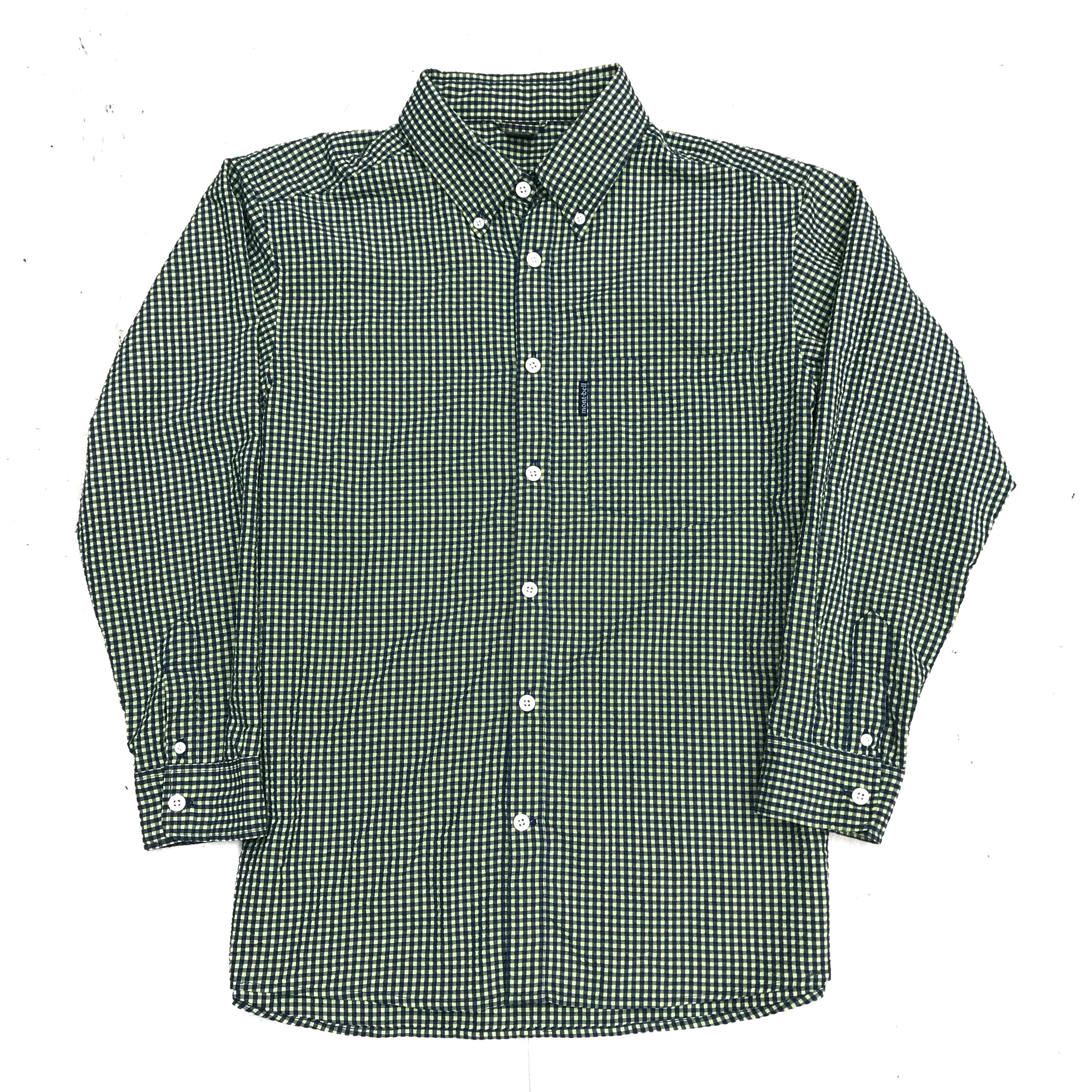 Montbell Montbell Green tartan Outdoor mountain engineering Size US M / EU 48-50 / 2 - 1 Thumbnail