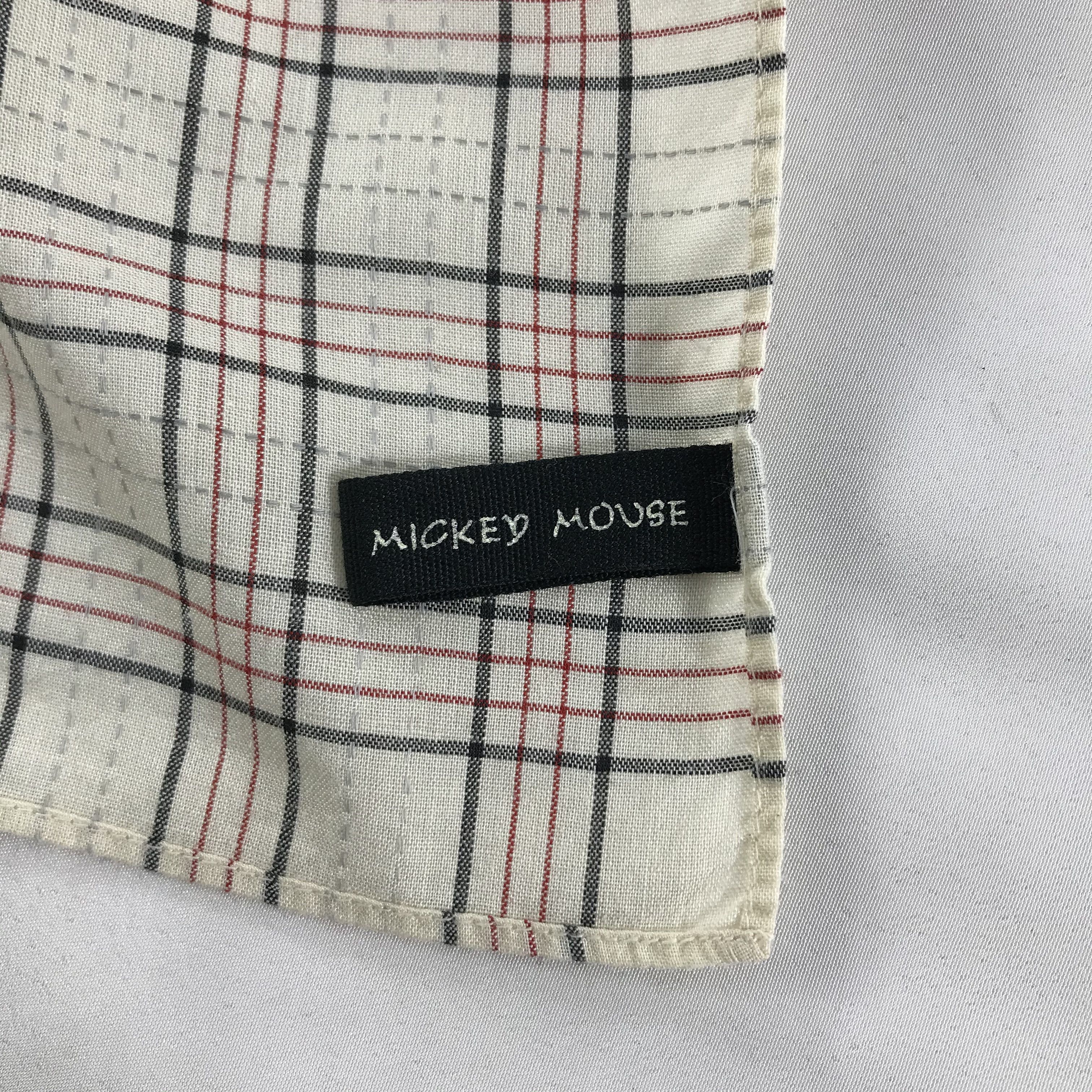 Mickey Mouse × Vintage Mickey Mouse Bandana / Handkerchief / Neckerchief - S1820 Size ONE SIZE - 4 Thumbnail