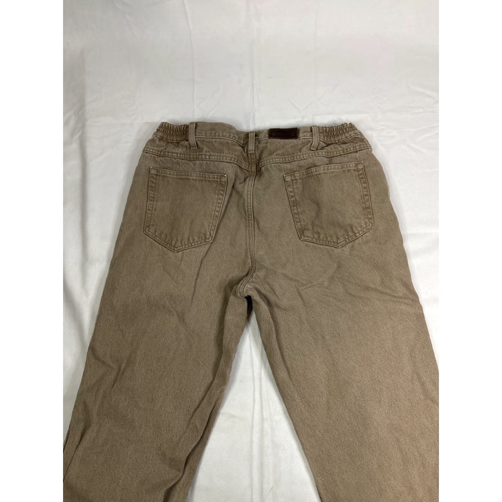 Vintage VINTAGE LL Bean Jeans 40x34 Mens Comfort Waist Regular 34 Inseam Brown Flannel Lined Denim Straight - Cold Weather 5-Pocket Mens Size US 40 / EU 56 - 7 Thumbnail