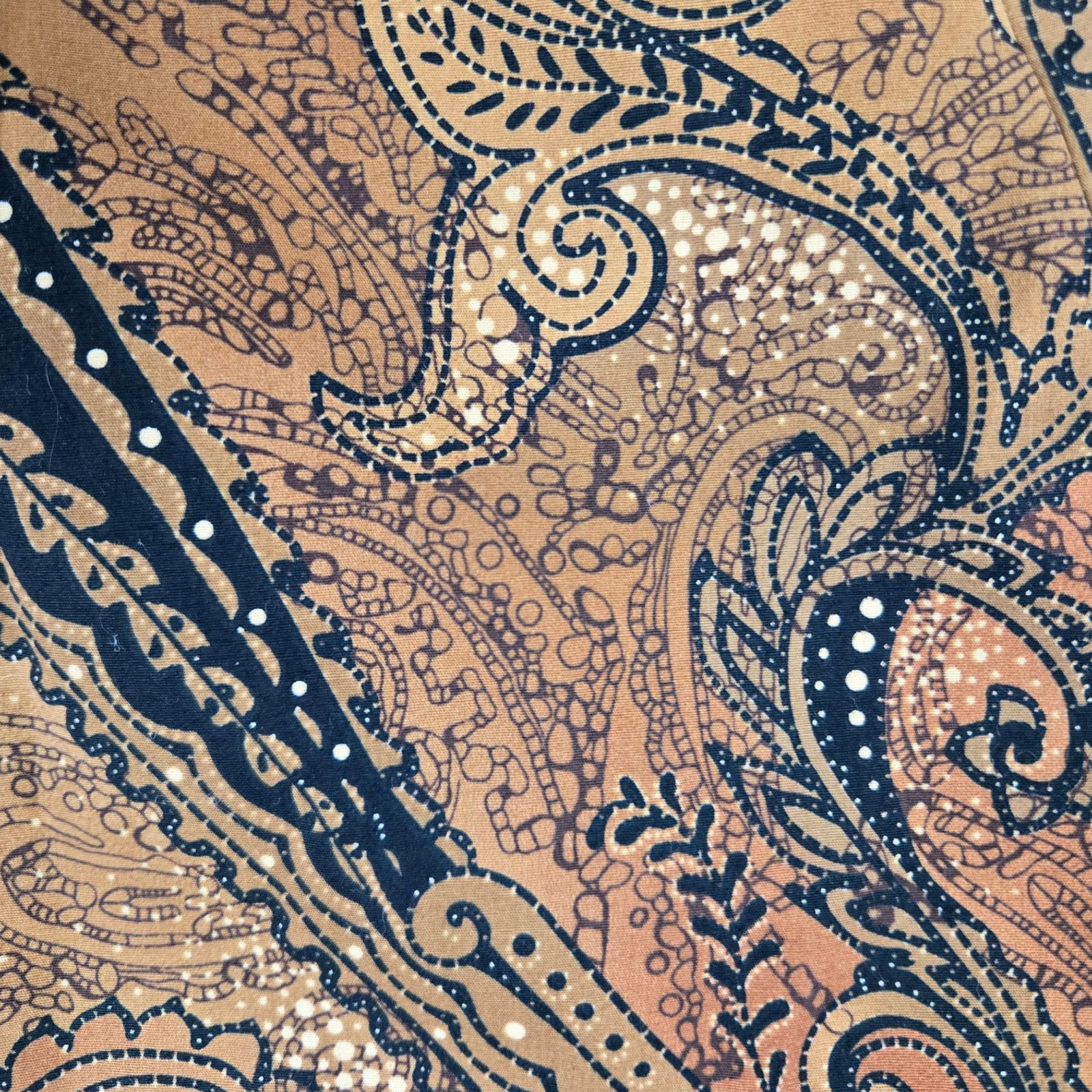 Other Y2K Brown Black Paisley Blazer Jacket Size 6 Petite Size M / US 6-8 / IT 42-44 - 9 Thumbnail