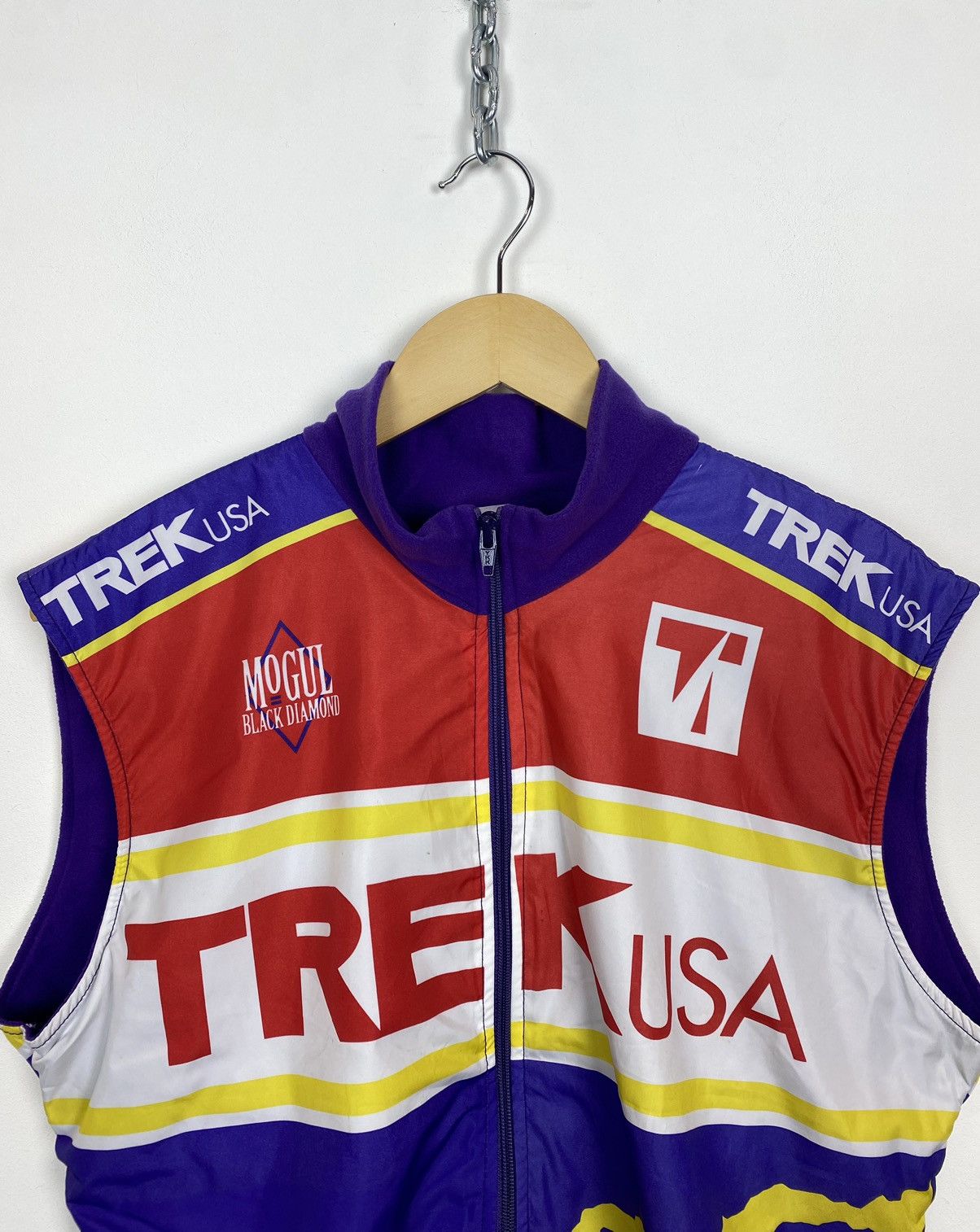 Other Vintage Trek USA Cycling Vest Gilet Jersey Full Zip 90’s Size US M / EU 48-50 / 2 - 2 Thumbnail