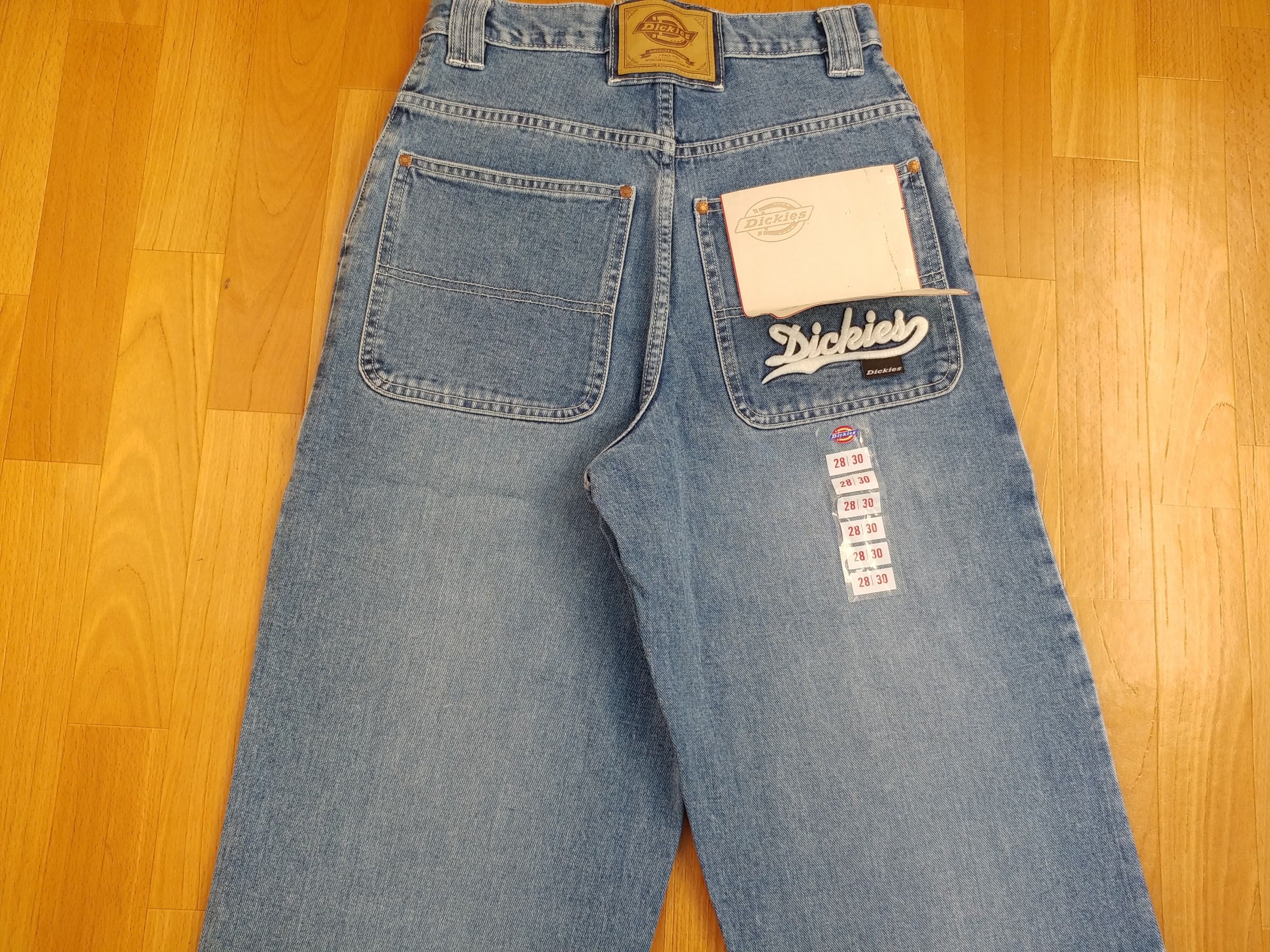 Dickies Dickies jeans, vintage baggy Big Daddy hip hop 90s skater 28 Size US 28 / EU 44 - 6 Thumbnail