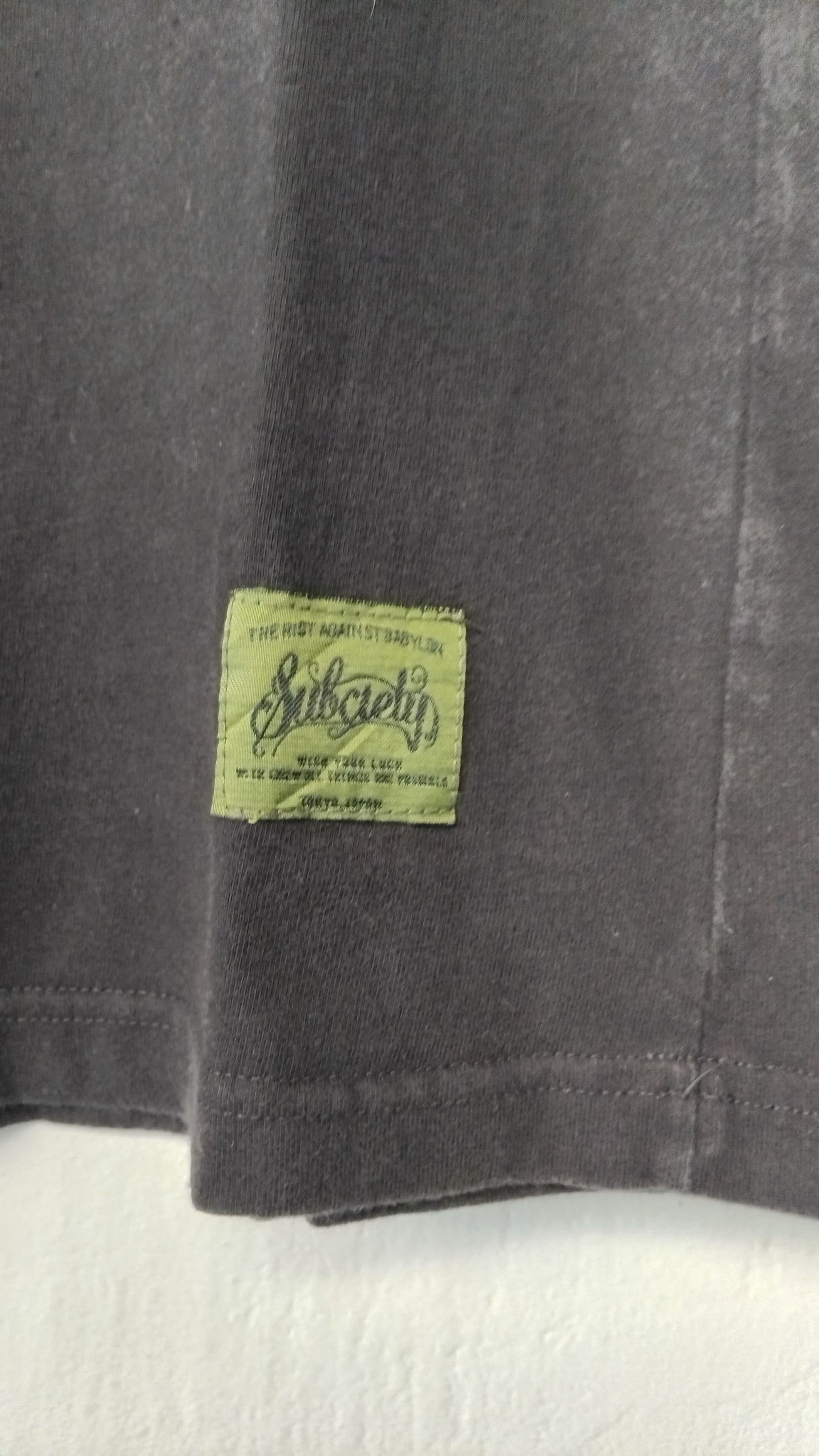 Japanese Brand Subciety SK8 Bakcshit tee Size US M / EU 48-50 / 2 - 6 Thumbnail