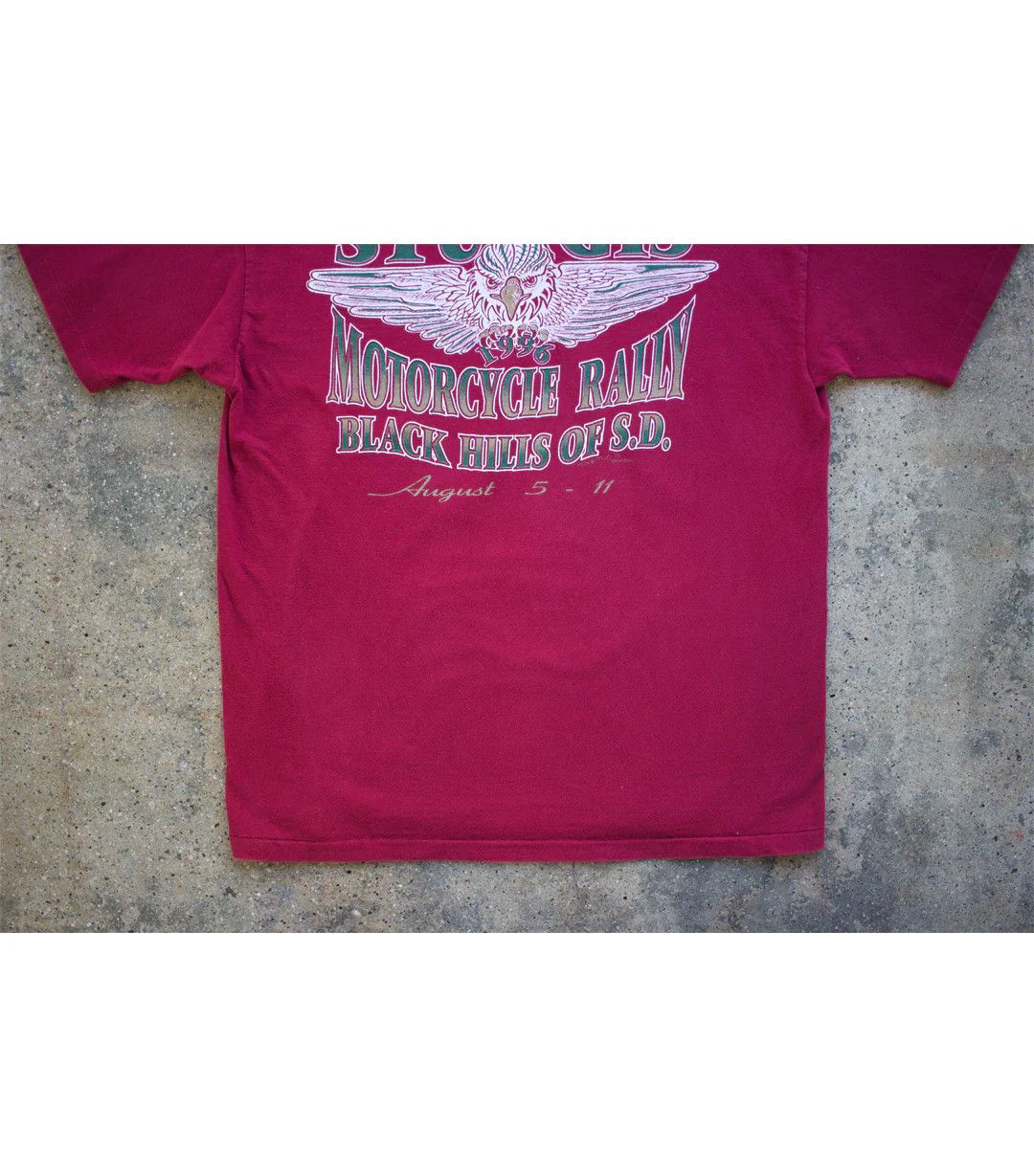 Vintage 1996 Vintage Sturgis Motorcycle Rally T-Shirt Size US L / EU 52-54 / 3 - 10 Thumbnail