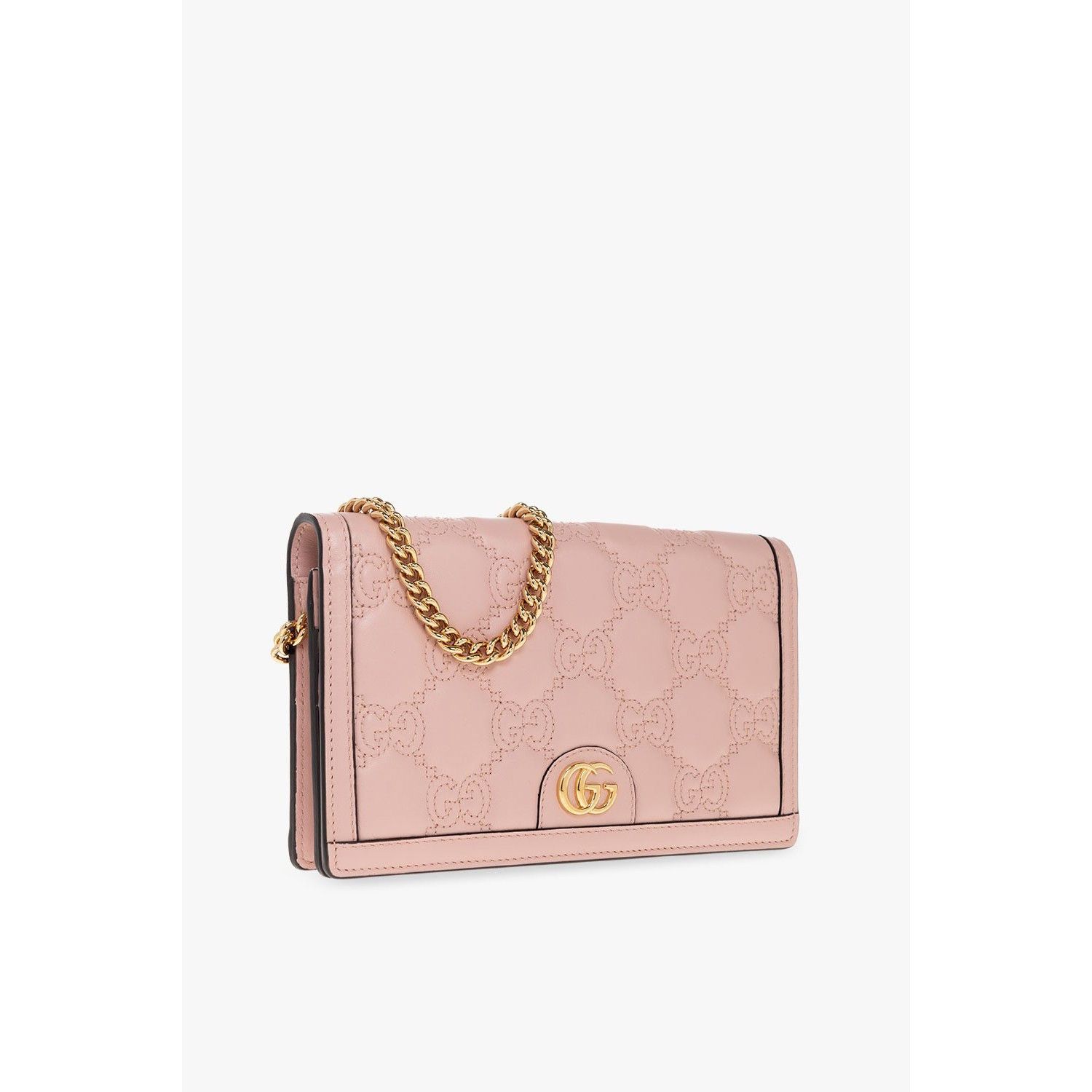 Gucci GUCCI Pink Chain Wallet Bag New & Authentic Size ONE SIZE - 3 Thumbnail