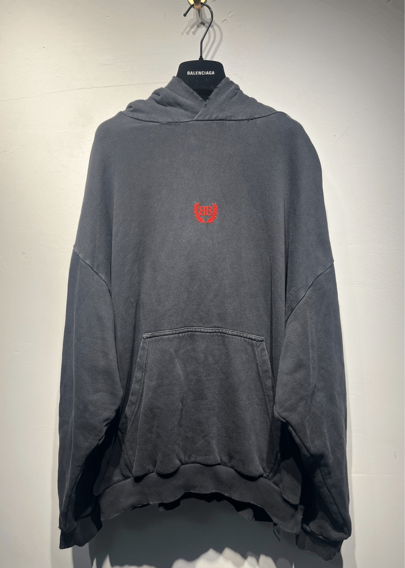 Balenciaga Balenciaga Distressed Hoodie M Men Size US M / EU 48-50 / 2 - 1 Thumbnail