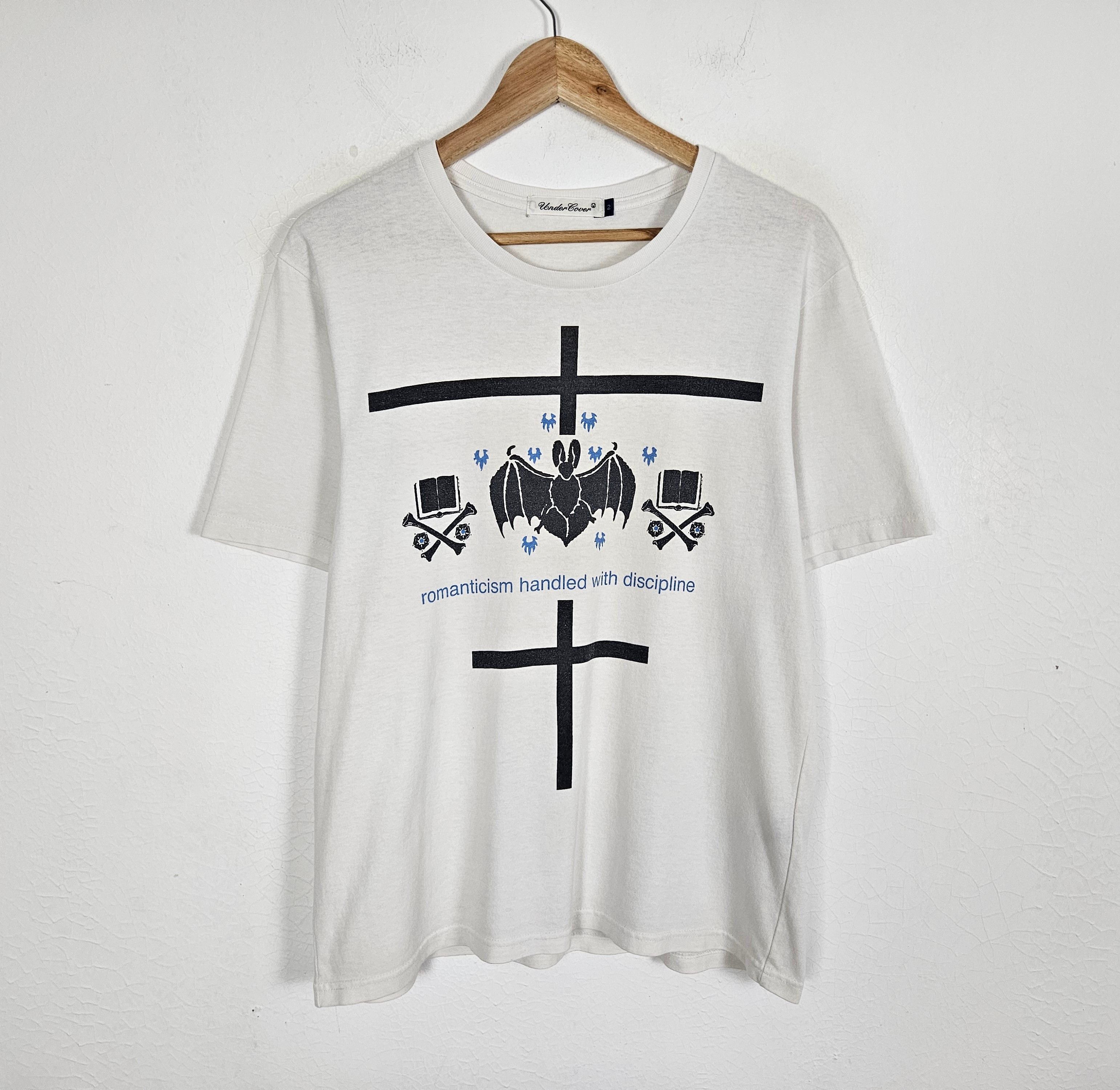 Undercover Undercover Romanticism Handled With Discipline Bat Tee Shirt Size US M / EU 48-50 / 2 - 2 Thumbnail