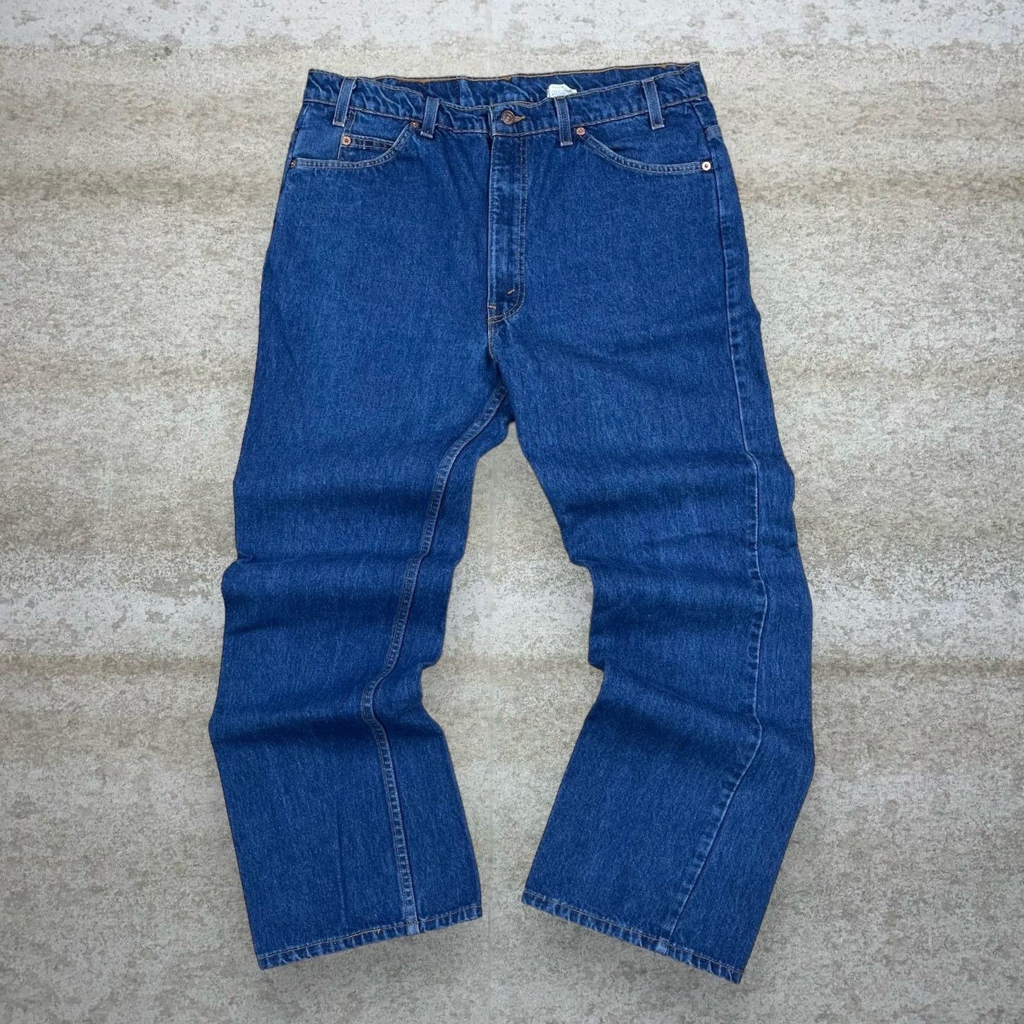 Levi's Vintage 90s Orange Tab Levis Jeans 40x32 Bootcut Dark Wash Size US 40 / EU 56 - 2 Thumbnail