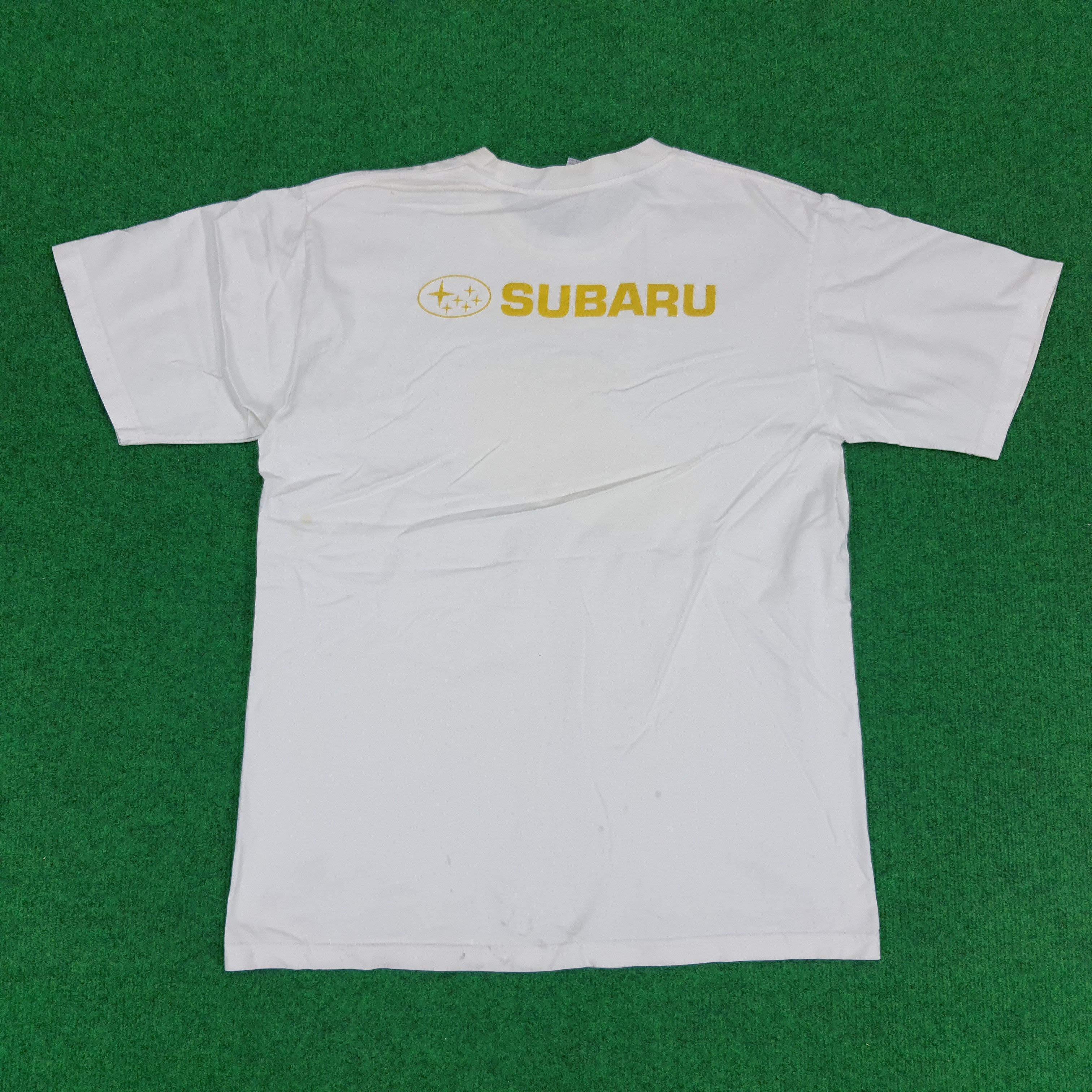 Japanese Brand Vintage SUBARU IMPREZA Japan Car Racing T-shirt Size US M / EU 48-50 / 2 - 3 Thumbnail