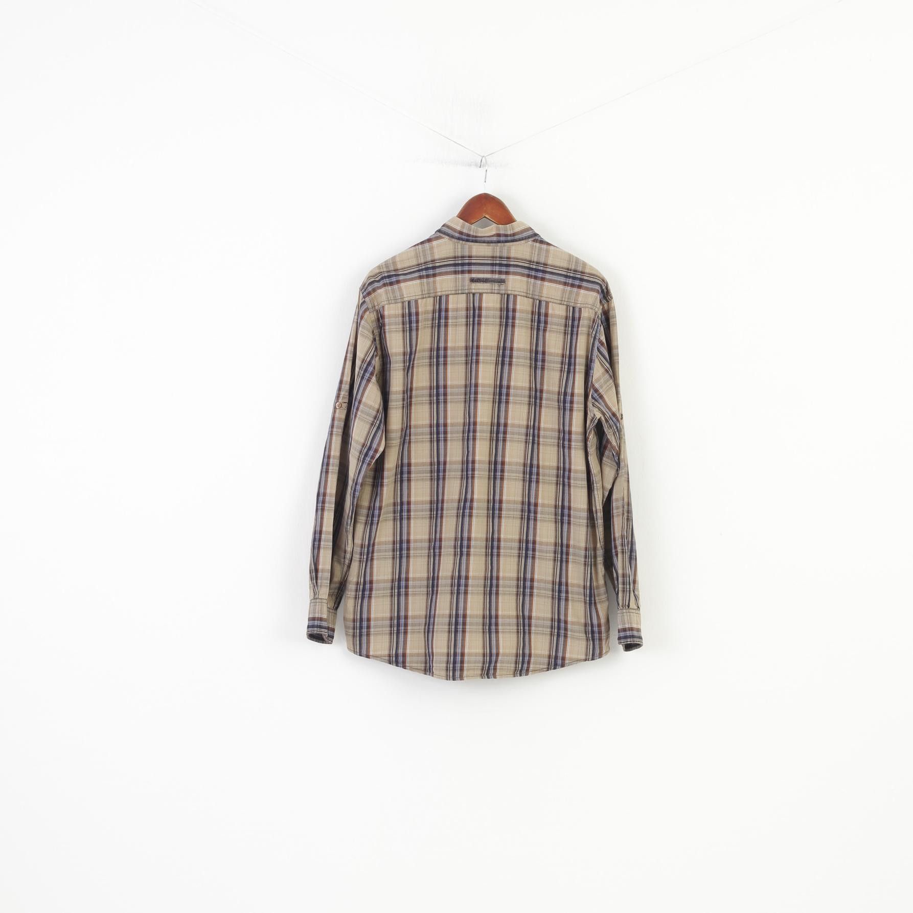 camel active Camel Active Men L Casual Shirt Checkered Long Sleeve 4134 Size US L / EU 52-54 / 3 - 7 Thumbnail