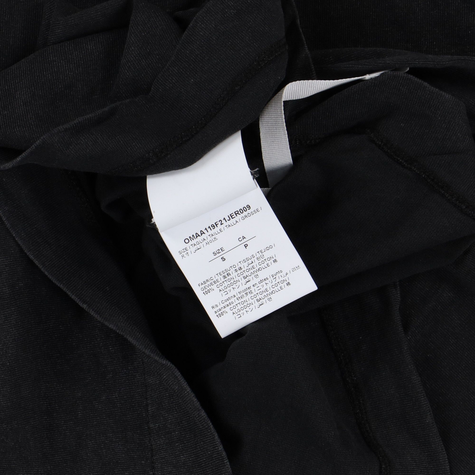 Off-White Washed Black Vintage Logo Oversized Skate T-Shirt Size US S / EU 44-46 / 1 - 6 Thumbnail