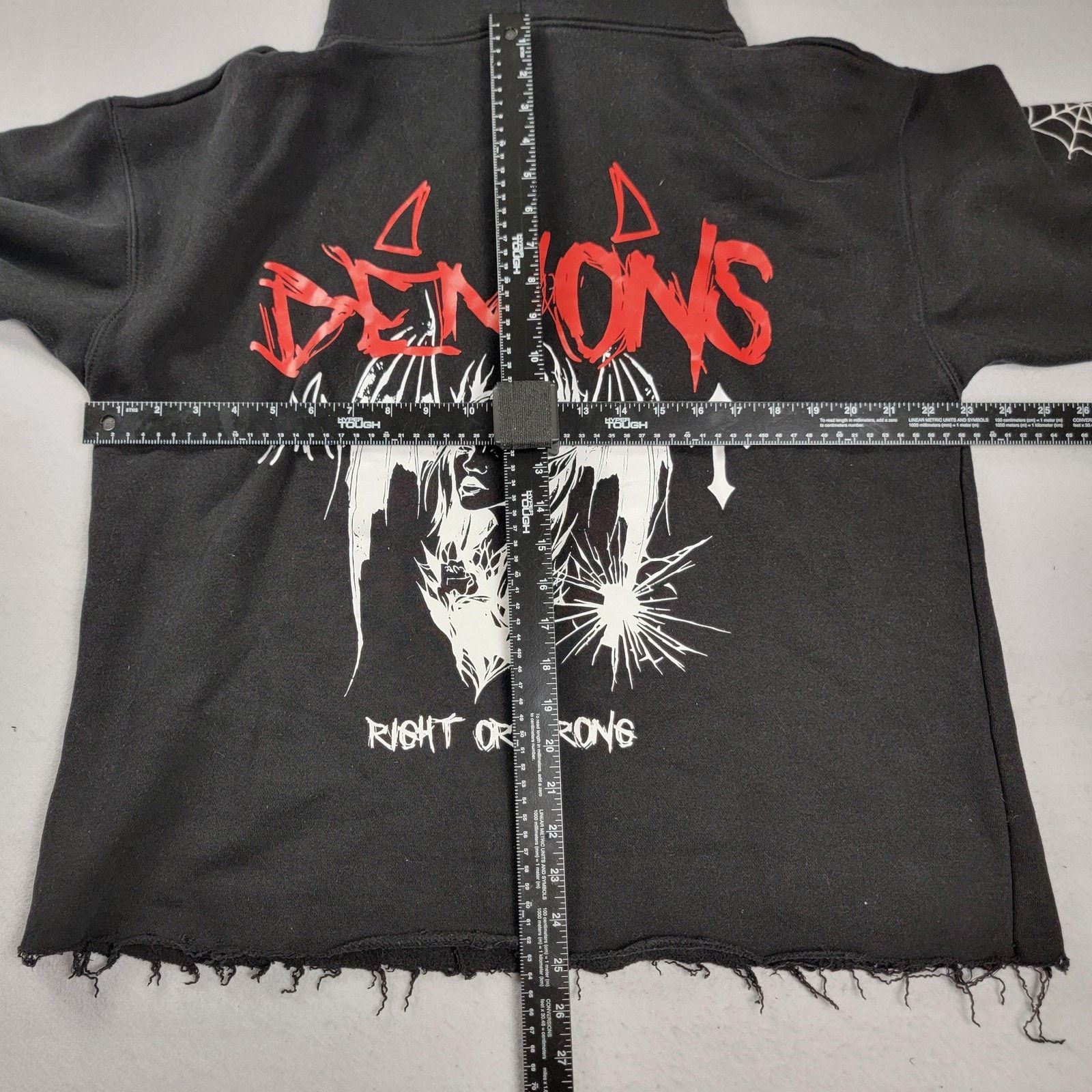 Guardian Angel AngelsxDemonz Hoodie Sweatshirt Pants Set Small Black Size ONE SIZE - 6 Thumbnail
