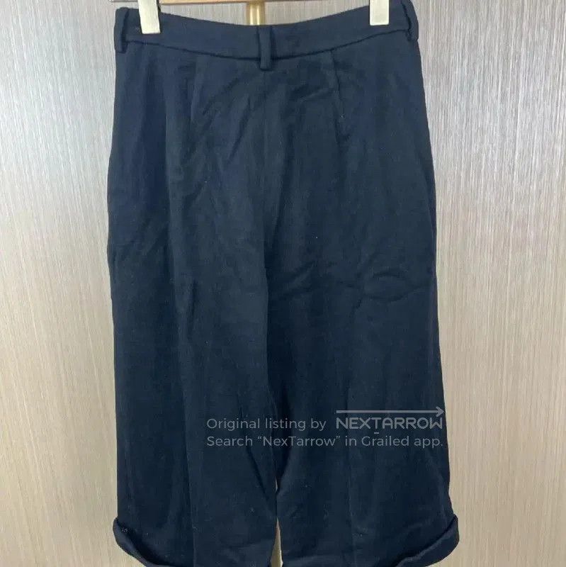 Yves Saint Laurent Yves Saint Laurent Black Cotton Casual Pants . Size 27" / US 4 / IT 40 - 2 Thumbnail