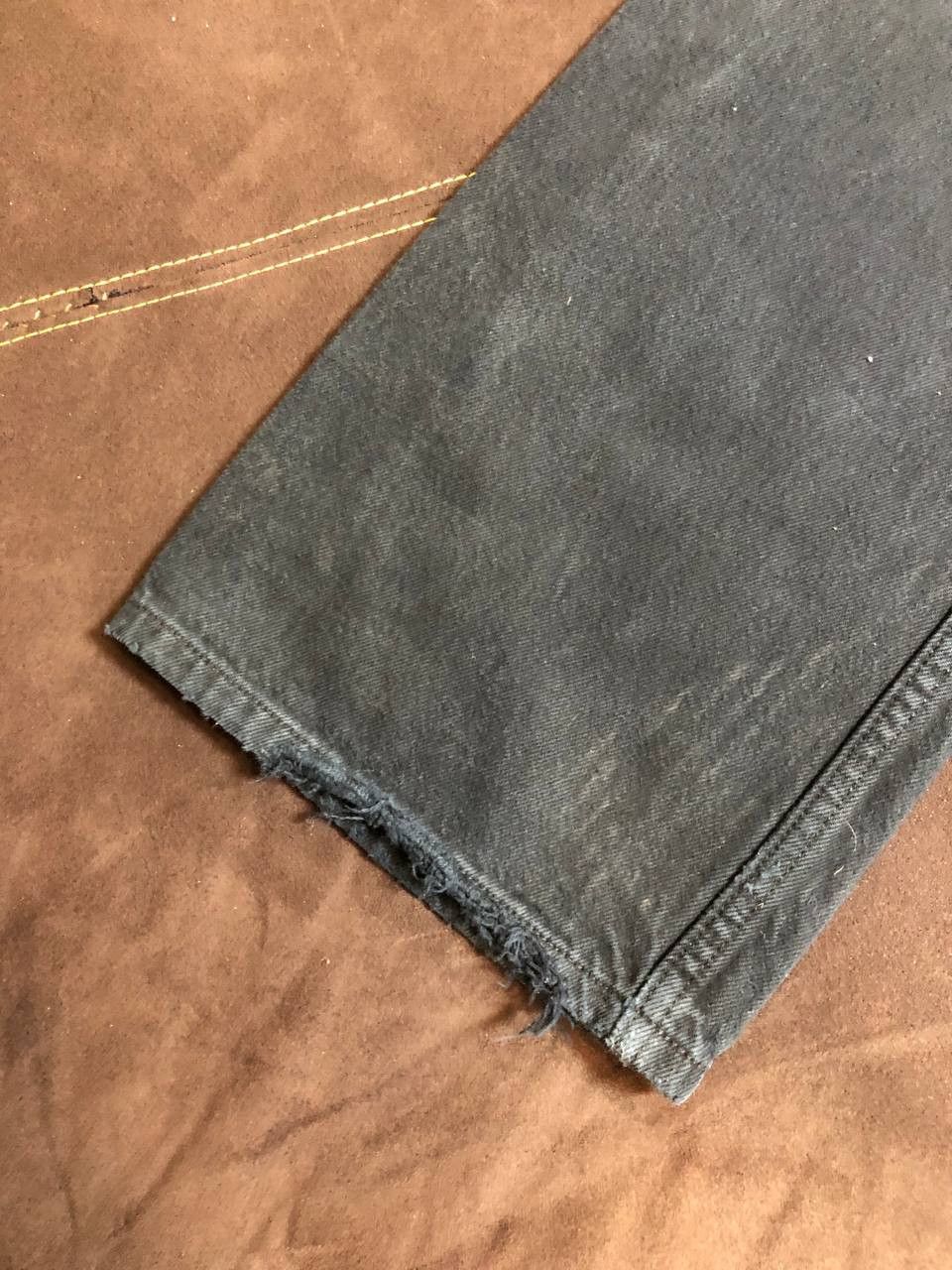 Levi's Vintage 90s Levi's 501 Black Jeans streetwear Size US 34 / EU 50 - 15 Thumbnail