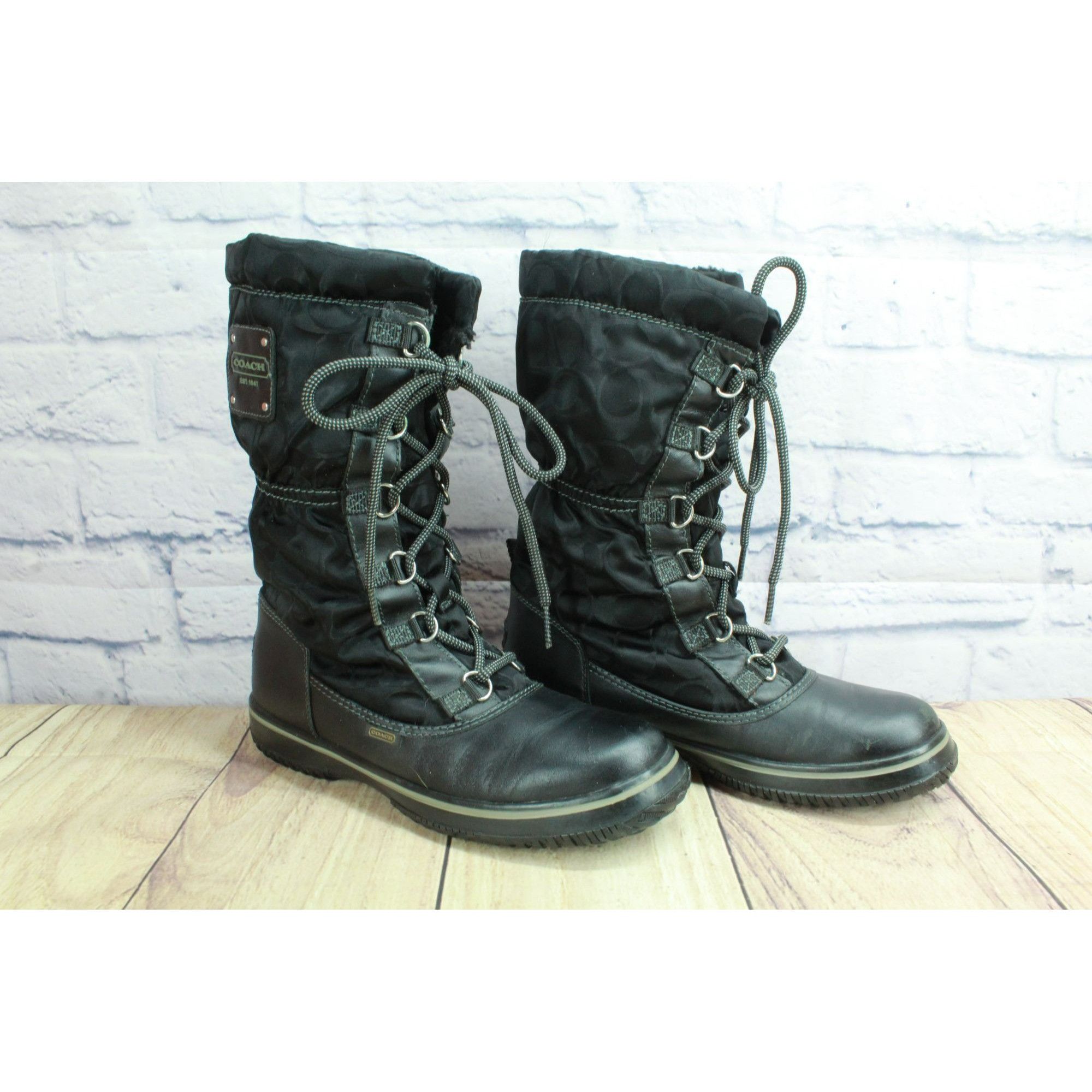 Coach Coach Shaine Waterproof Insulated Winter Boots Size US 7 / IT 37 - 3 Thumbnail