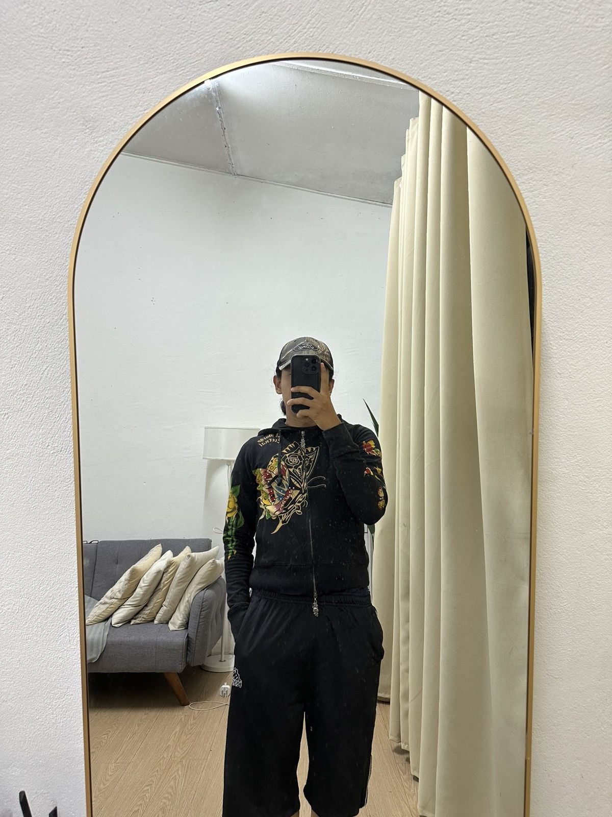 Ed Hardy Vintage Y2K Vibes Ed Hardy Eternal Love Double Zipper Hoodie Size US S / EU 44-46 / 1 - 17 Thumbnail