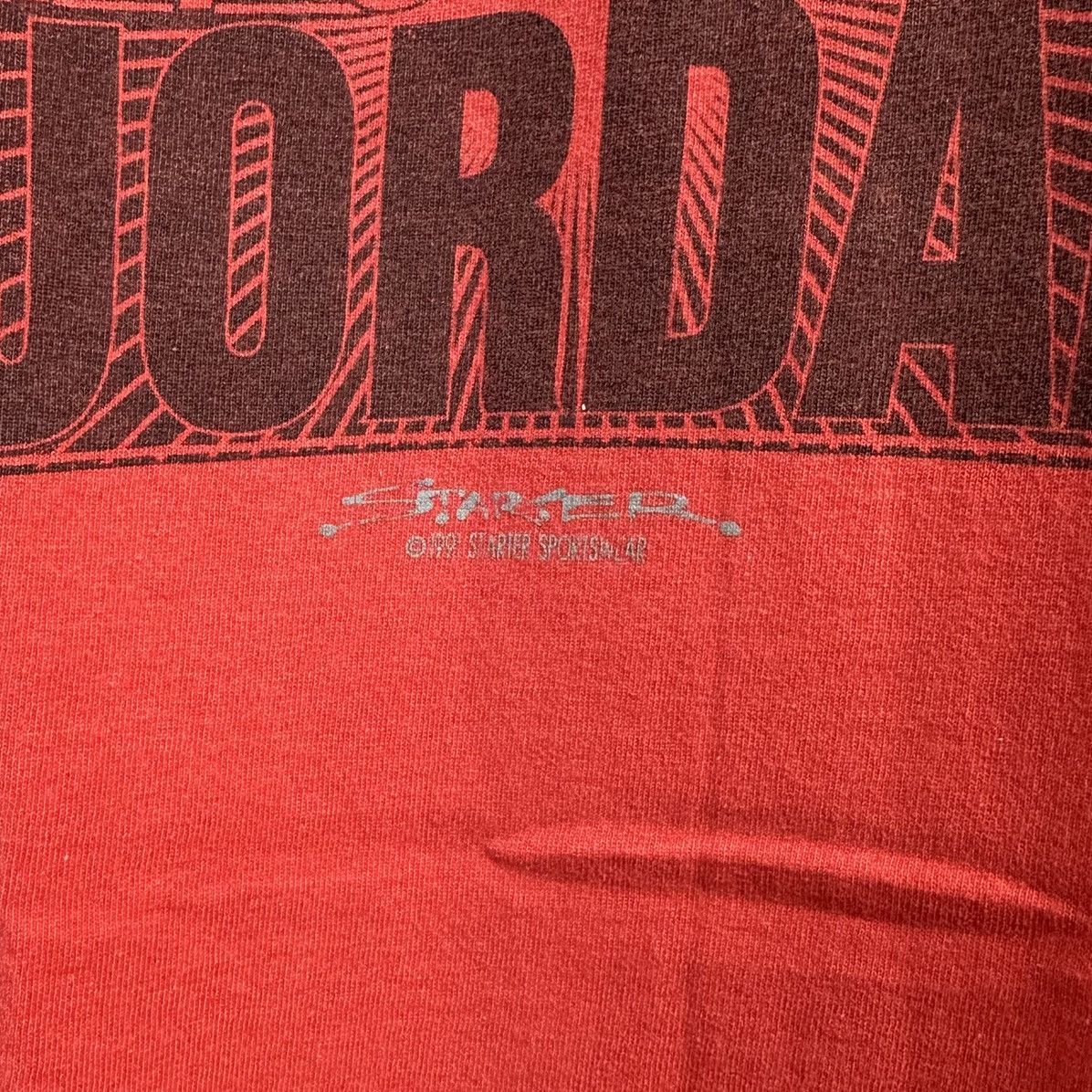 NBA × Starter × Vintage Vintage Michael Jordan Chicago Bulls T Shirt 1991 Starter L Size US L / EU 52-54 / 3 - 2 Thumbnail