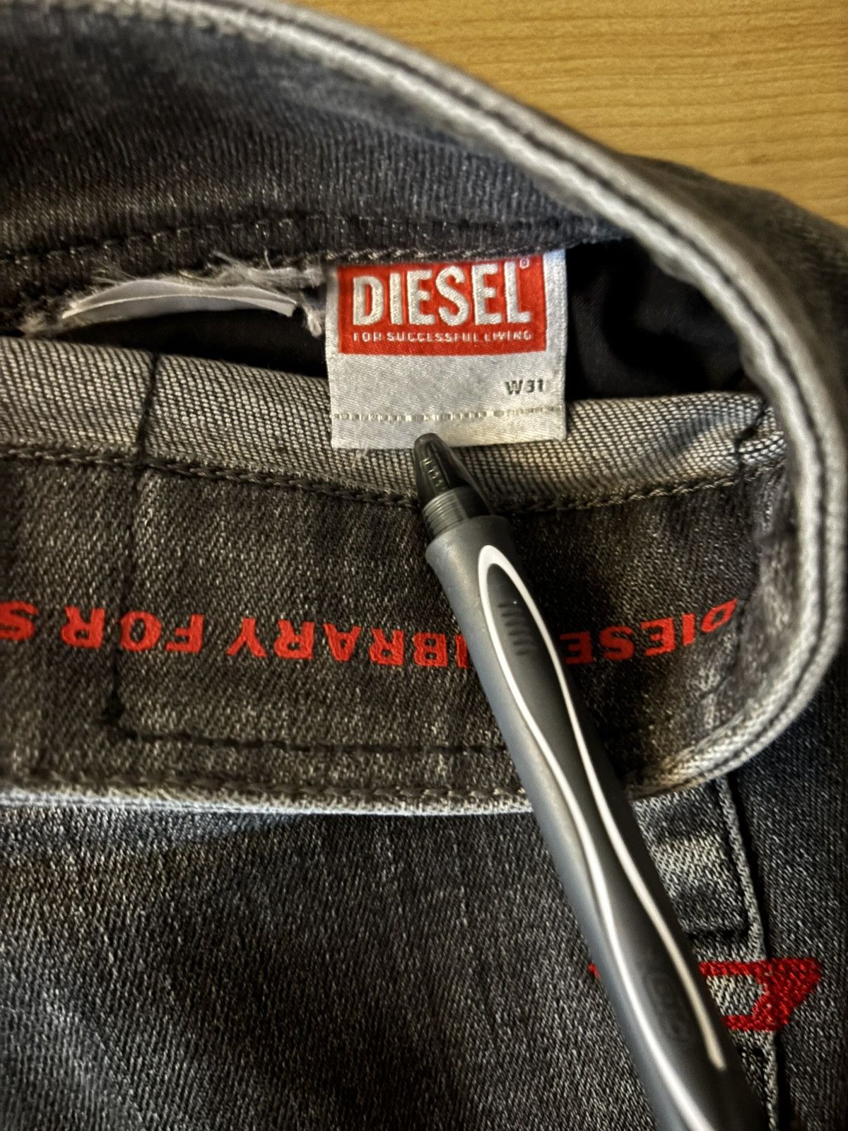 Diesel Vintage Diesel Skinny Jeans Size US 31 - 6 Thumbnail