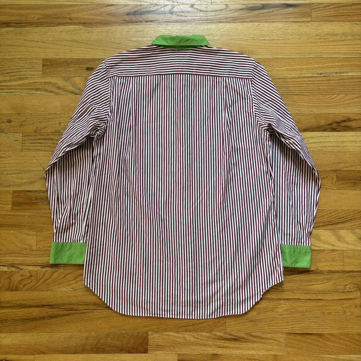 Comme des Garcons Homme Plus SS2002 Striped Button Up Shirt Size US M / EU 48-50 / 2 - 4 Thumbnail