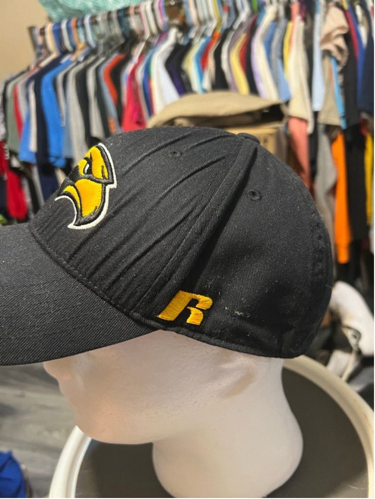 Russell Athletic Men's Russell Southern Miss Black Yellow Baseball Cap Hat Size ONE SIZE - 2 Thumbnail