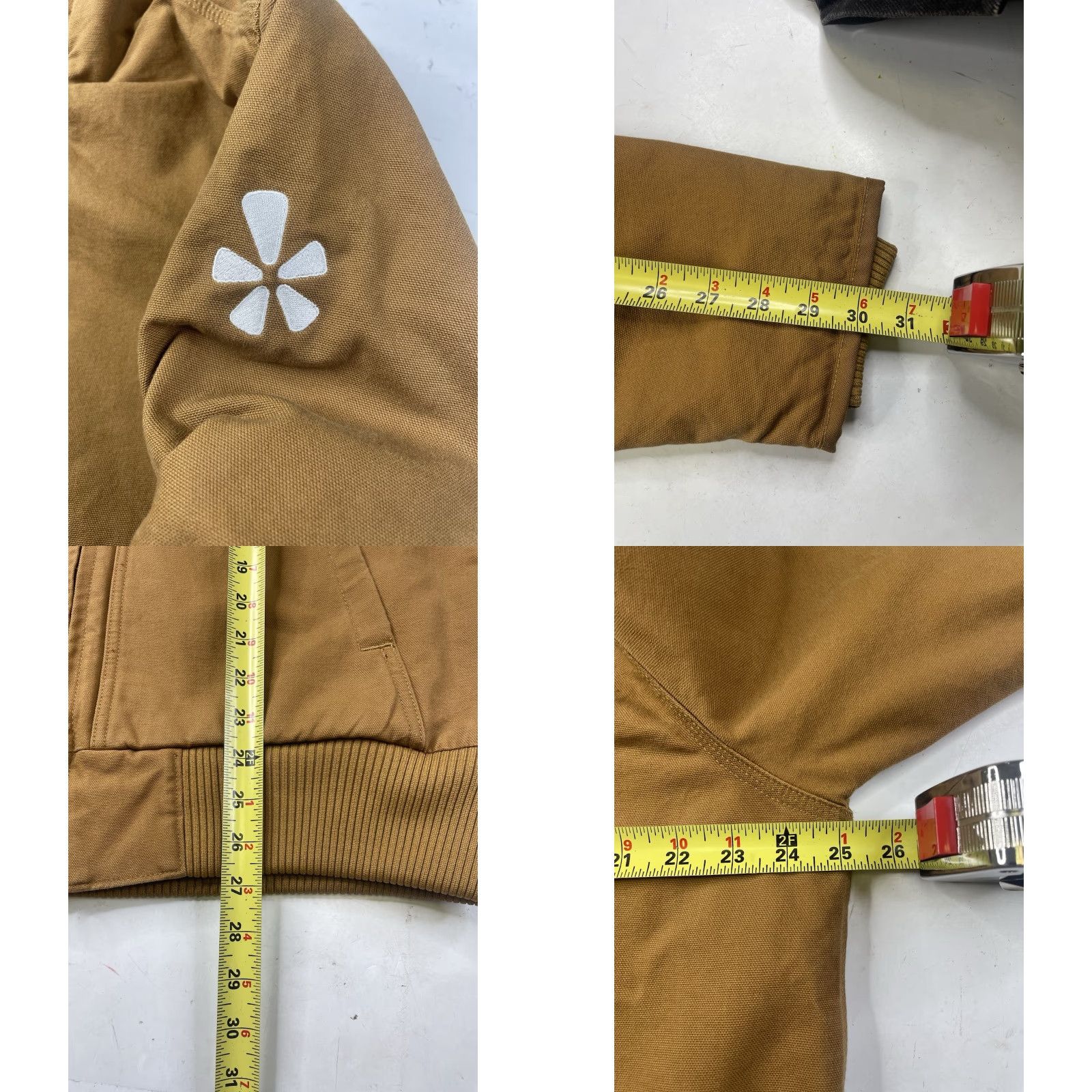Carhartt Carhartt J130-W BRN 104053 Duck Active Jacket XL Brown Quilted Lined Women's Jacket Size XL / US 12-14 / IT 48-50 - 8 Thumbnail