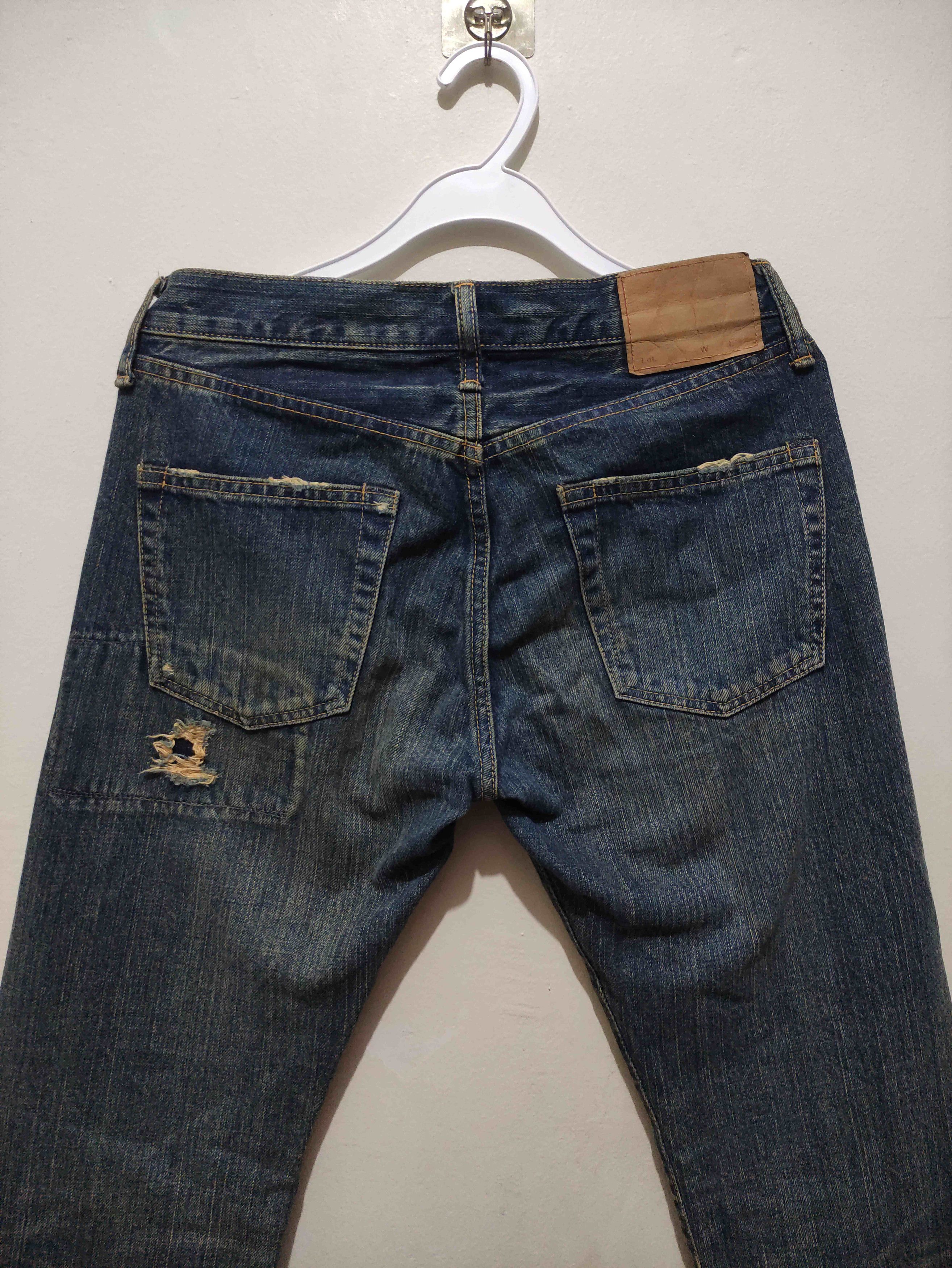 Spellbound Japanese Archive SPELLBOUND distressed grunge denim Size US 29 - 15 Thumbnail