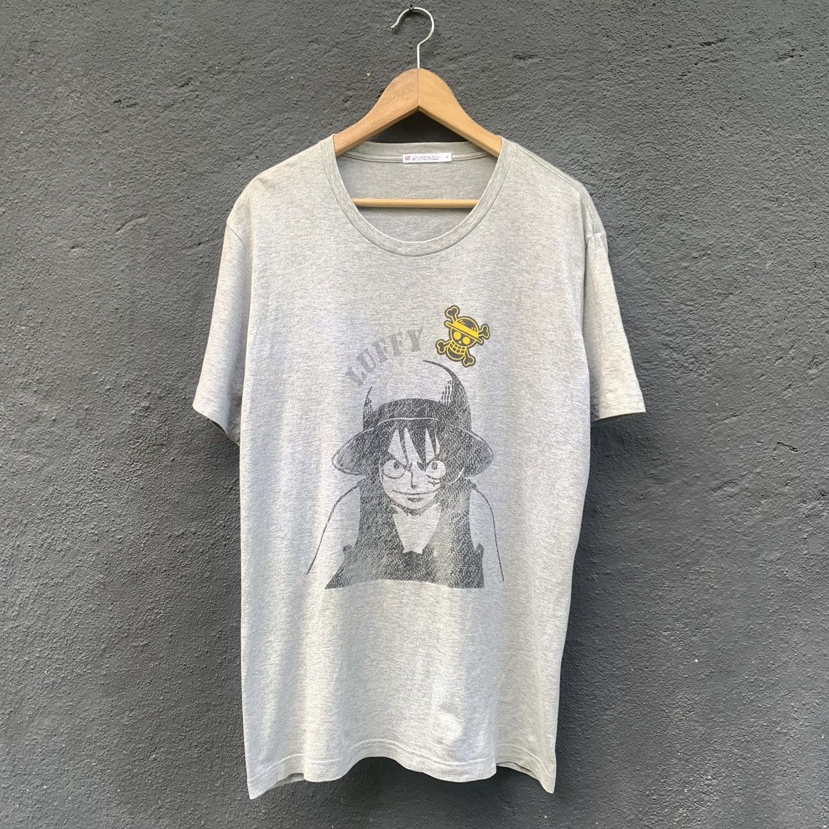 Uniqlo Thrashed one piece x uniqlo japanese brand tee Size US XL / EU 56 / 4 - 1 Thumbnail