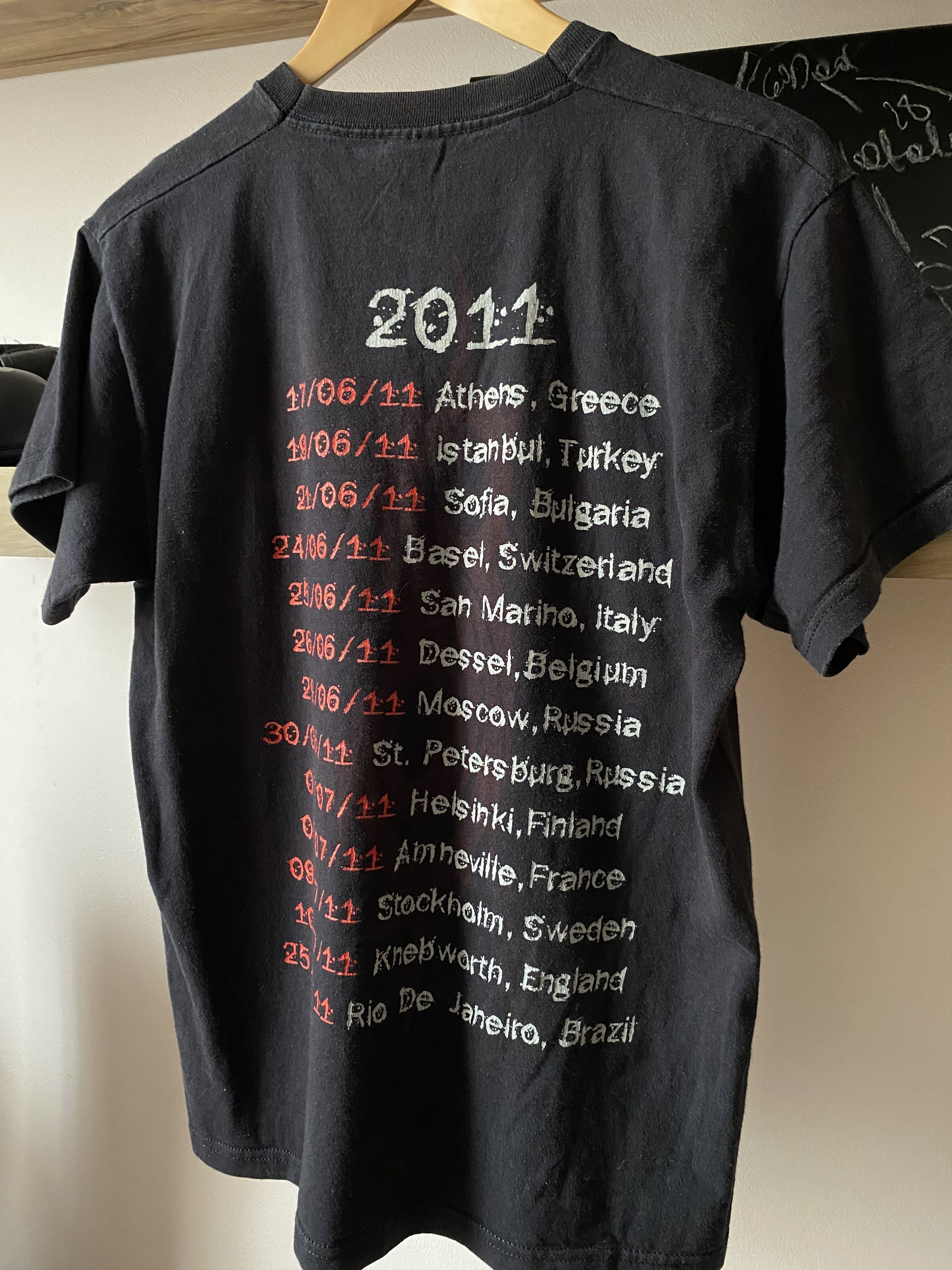 Slipknot Slipknot 2011 Tour Rare Vintage T-Shirt Medium RARE Size US M / EU 48-50 / 2 - 2 Thumbnail
