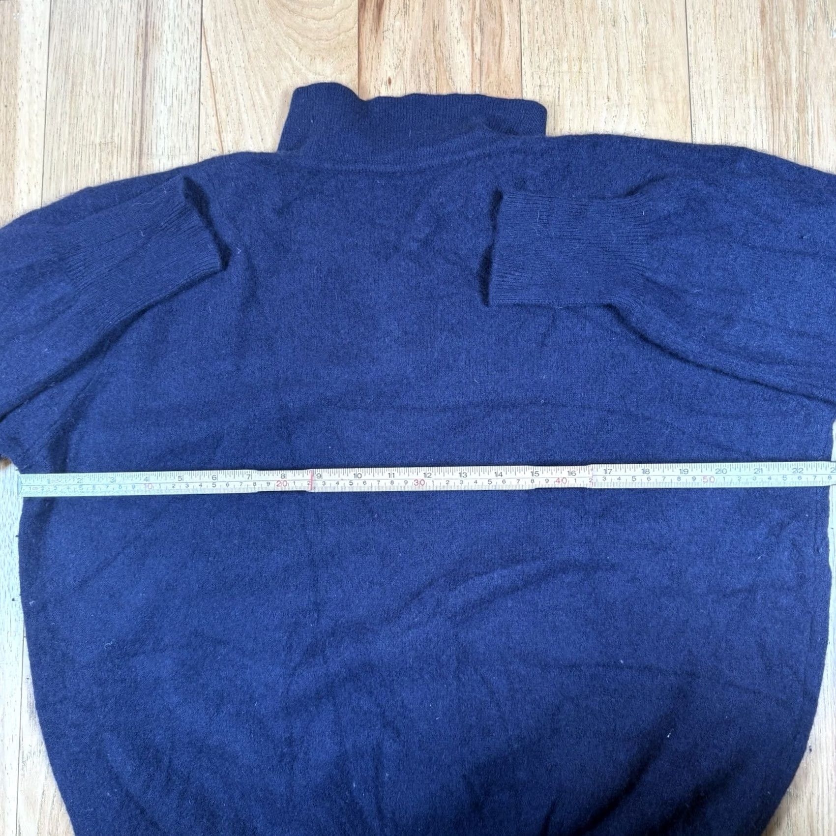 Ralph Lauren VINTAGE Ralph Lauren Polo Sweater Mens XL Blue Lambswool Pullover Size US XL / EU 56 / 4 - 4 Thumbnail