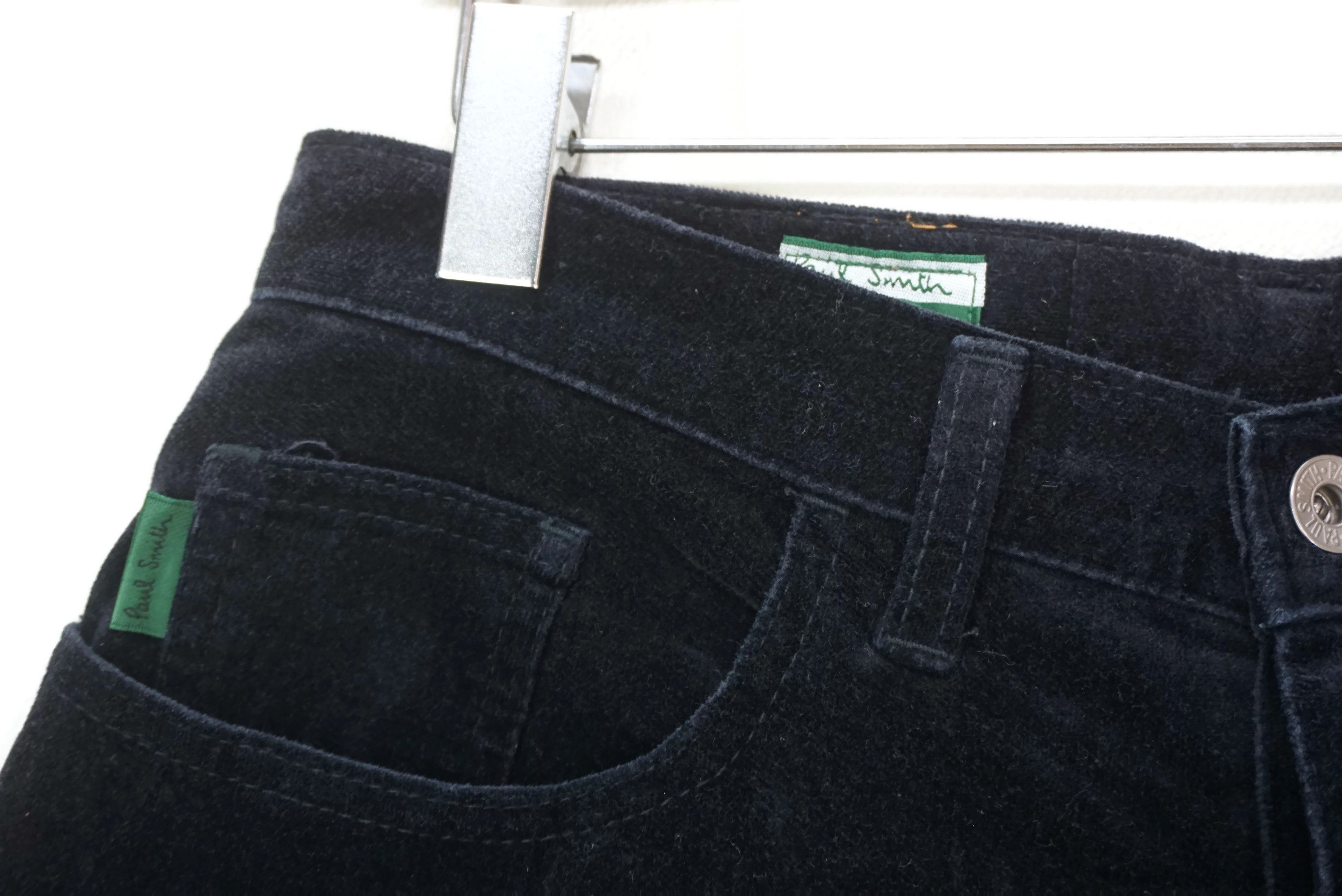 Paul Smith Velour Pants Size W30xL30.5 Baggy Wide Leg Japan Made Size US 30 / EU 46 - 4 Thumbnail