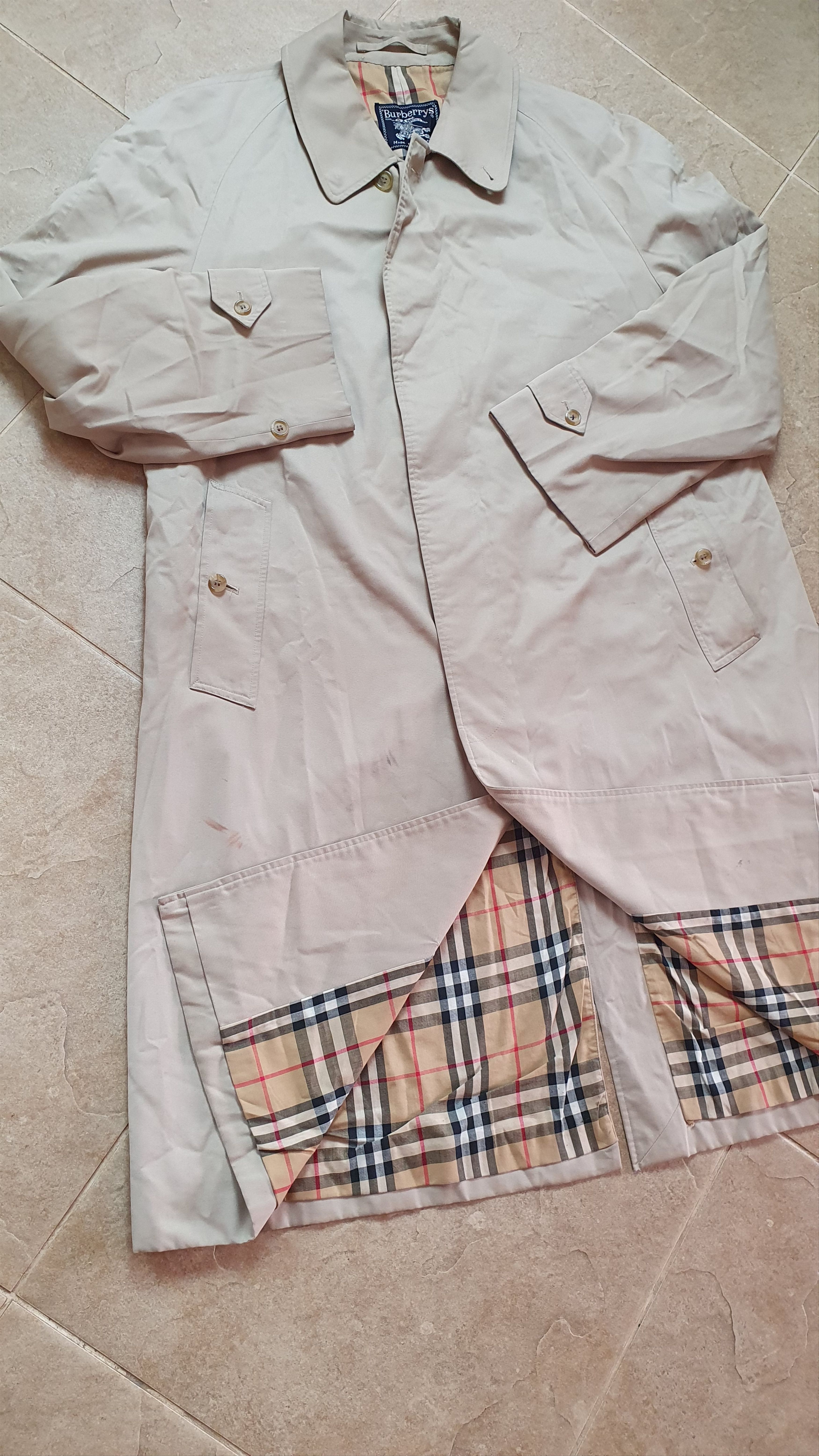 Burberry Vintage BURBERRY TRENCH COAT Classic Size 50 coat raincoat Size US M / EU 48-50 / 2 - 10 Thumbnail